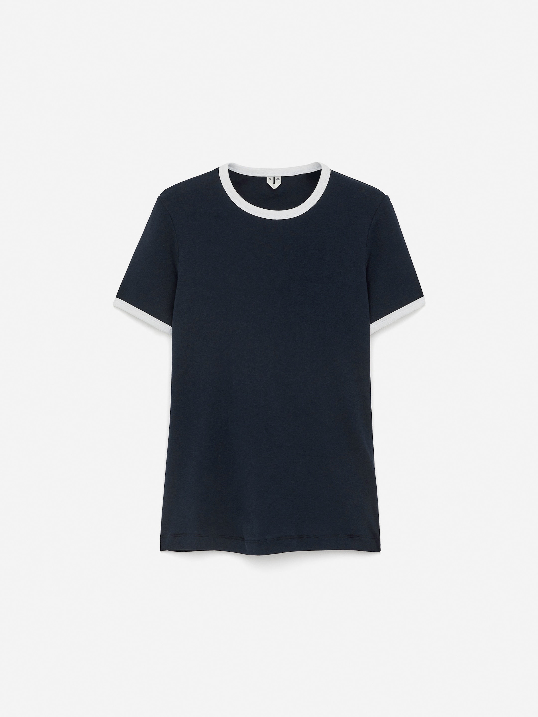 Ribbed T-Shirt-Blue-15076