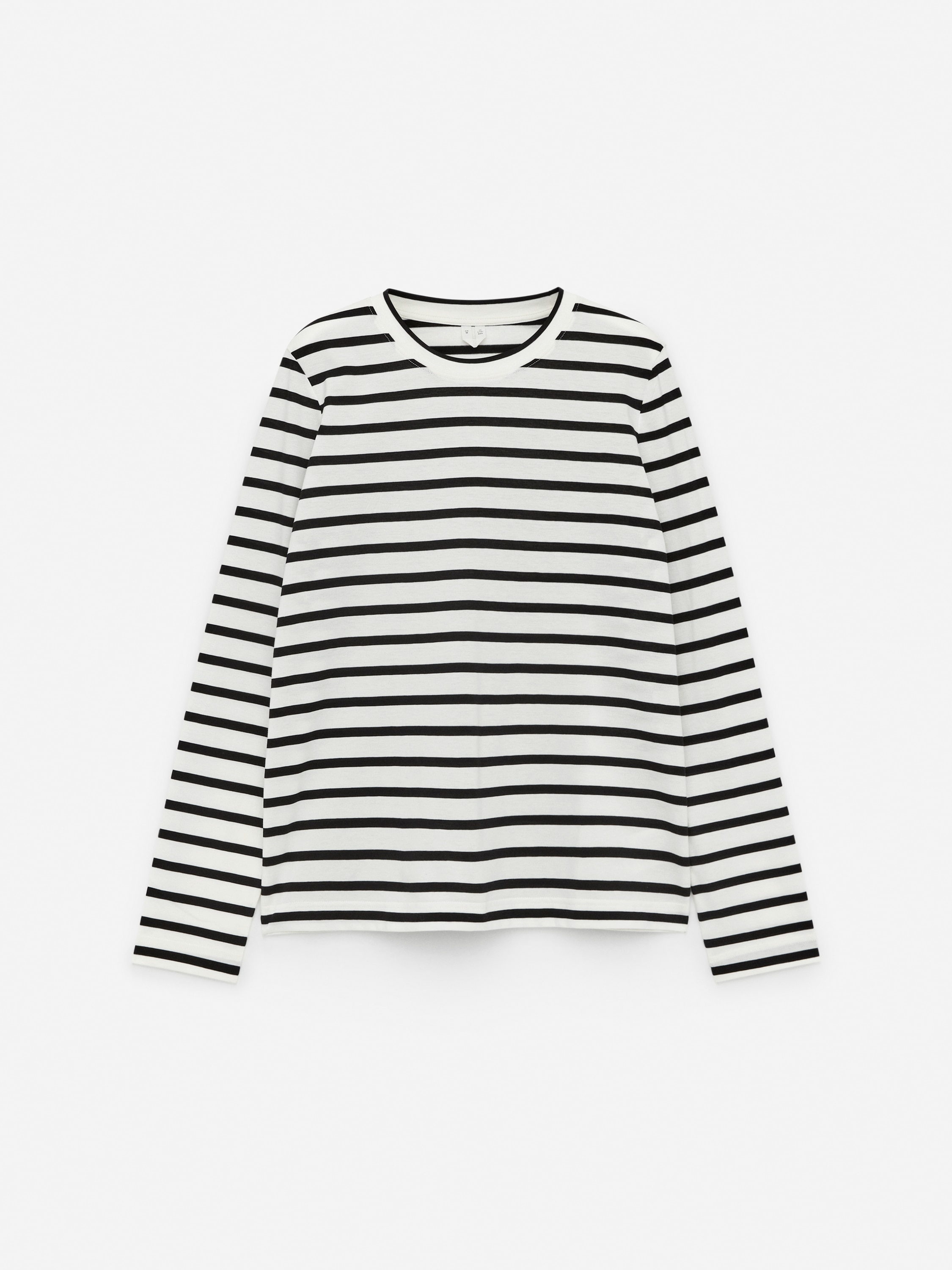IRIS Signature Long-Sleeve T-Shirt - Off White/Black/grijs/Bruin/Roze/Wit/Zwart/Gebroken wit/roestbruin/Blue/Pink/Off White