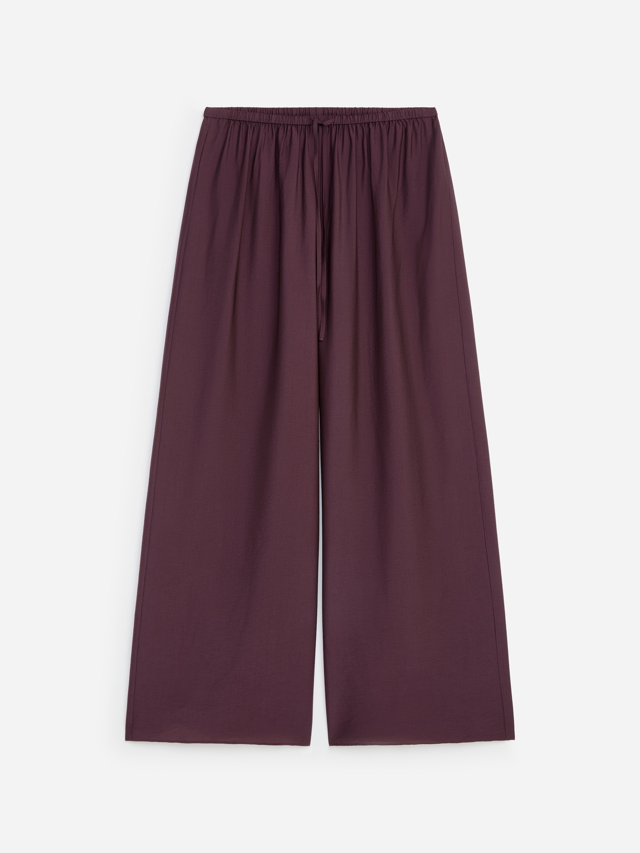 Wide Trousers-Purple-19296