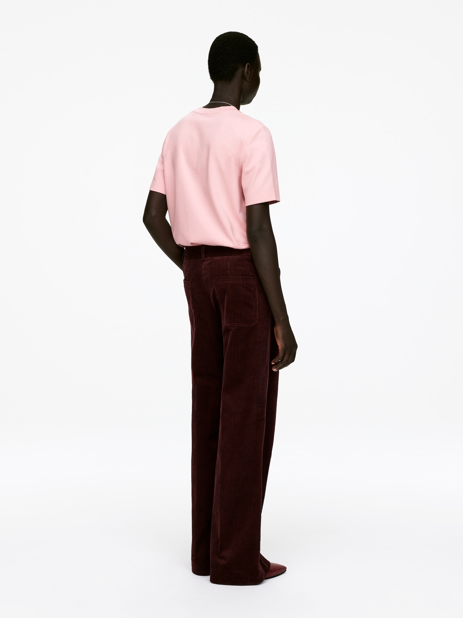PEARL Heavyweight T-Shirt - Pink/Dark Brown/Grey Melange/Taupe/White/Black/Dark Blue - 6