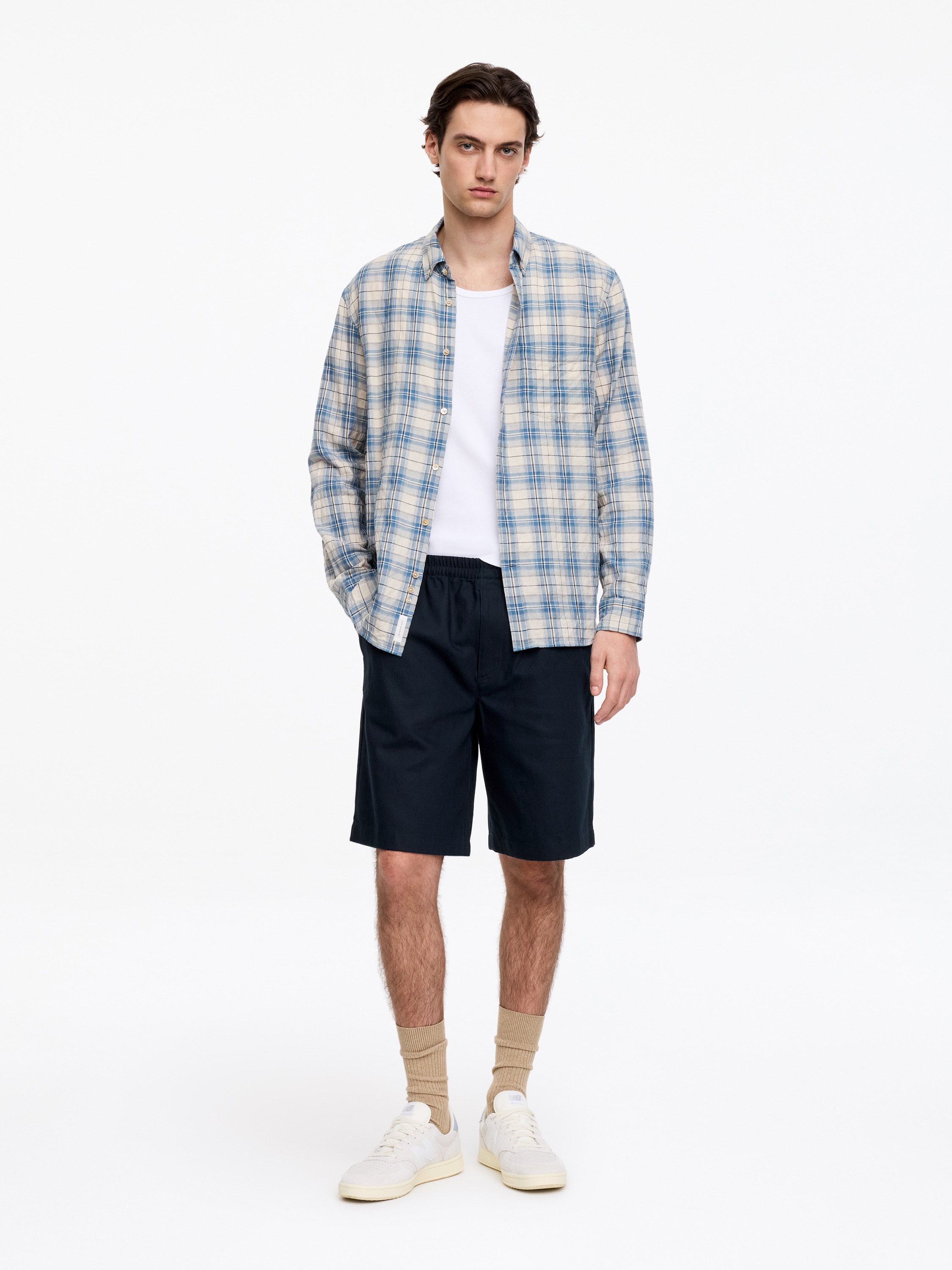 Navy Blue Men's Shorts