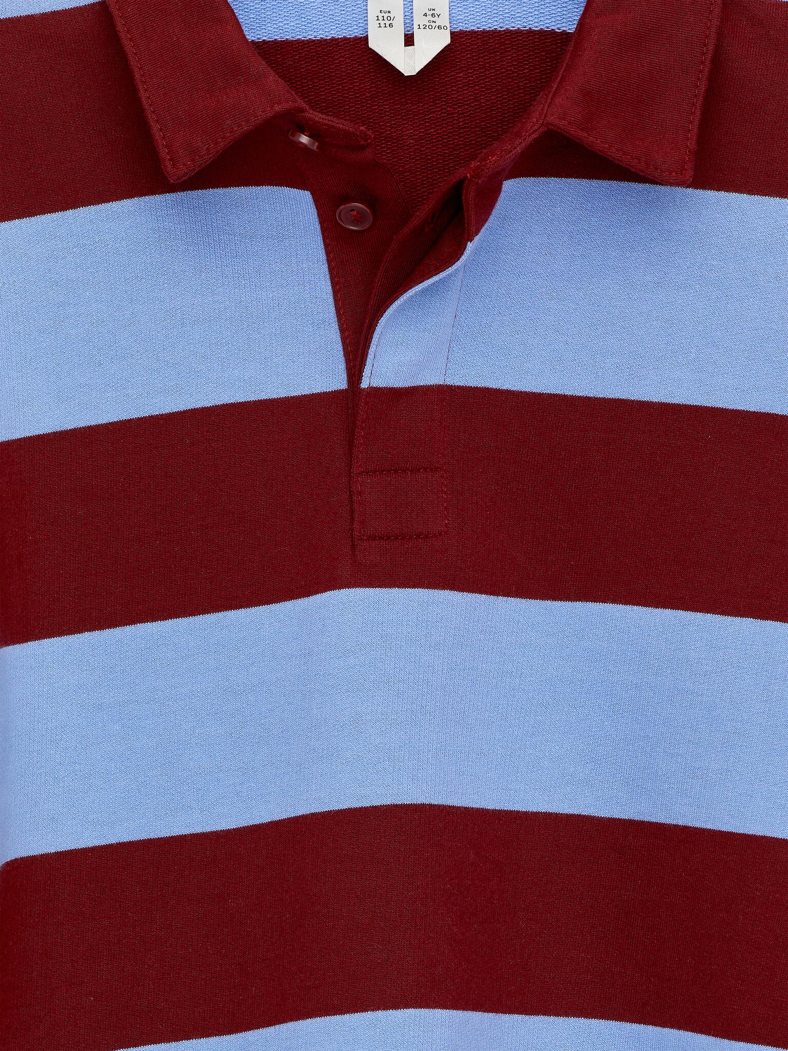Maglia in stile rugby - Blu/Rosso scuro - 2