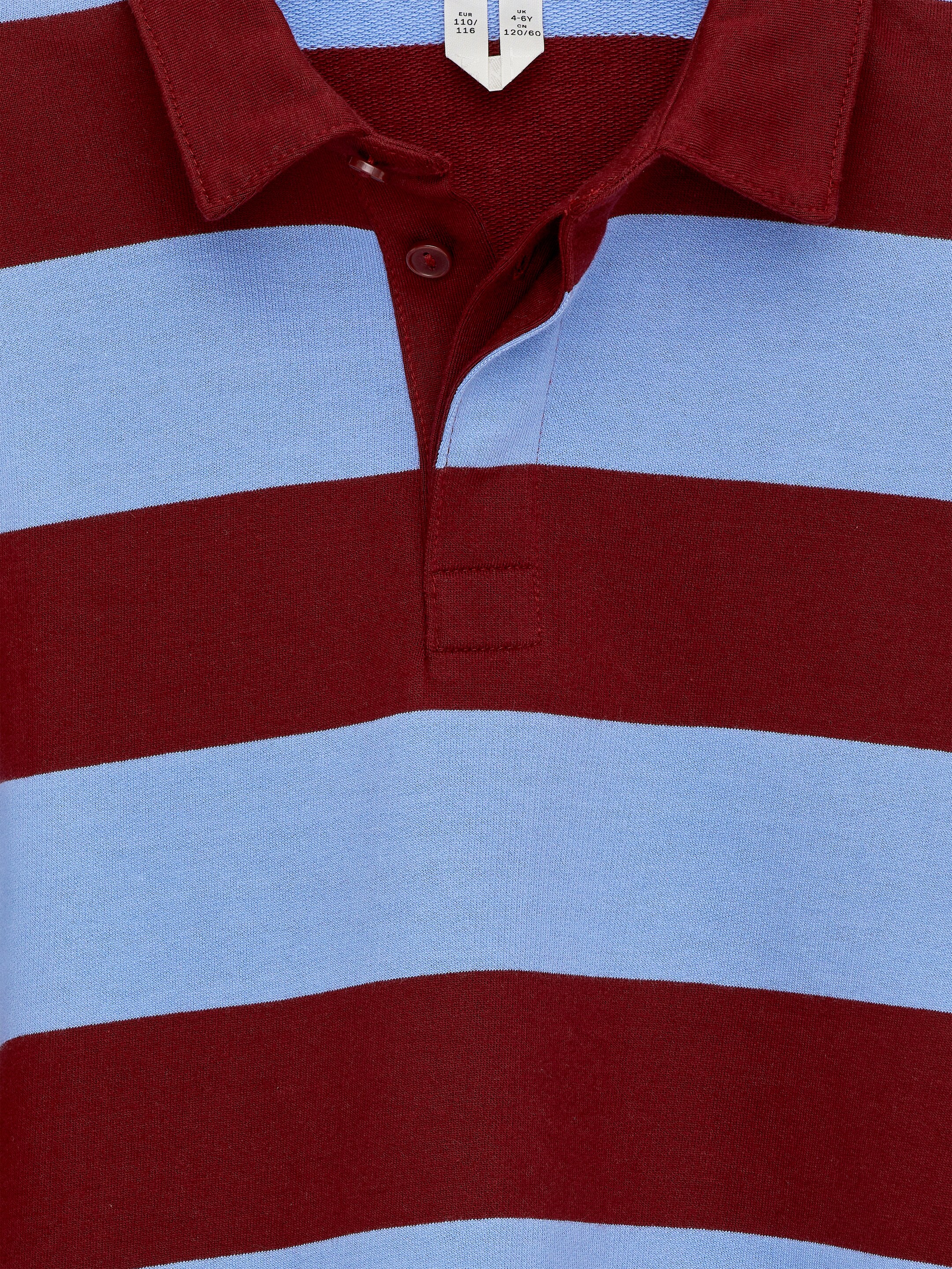 Visualizza immagine più grande: Maglia in stile rugby - Blu/Rosso scuro - BAMBINO | H&M IT 2