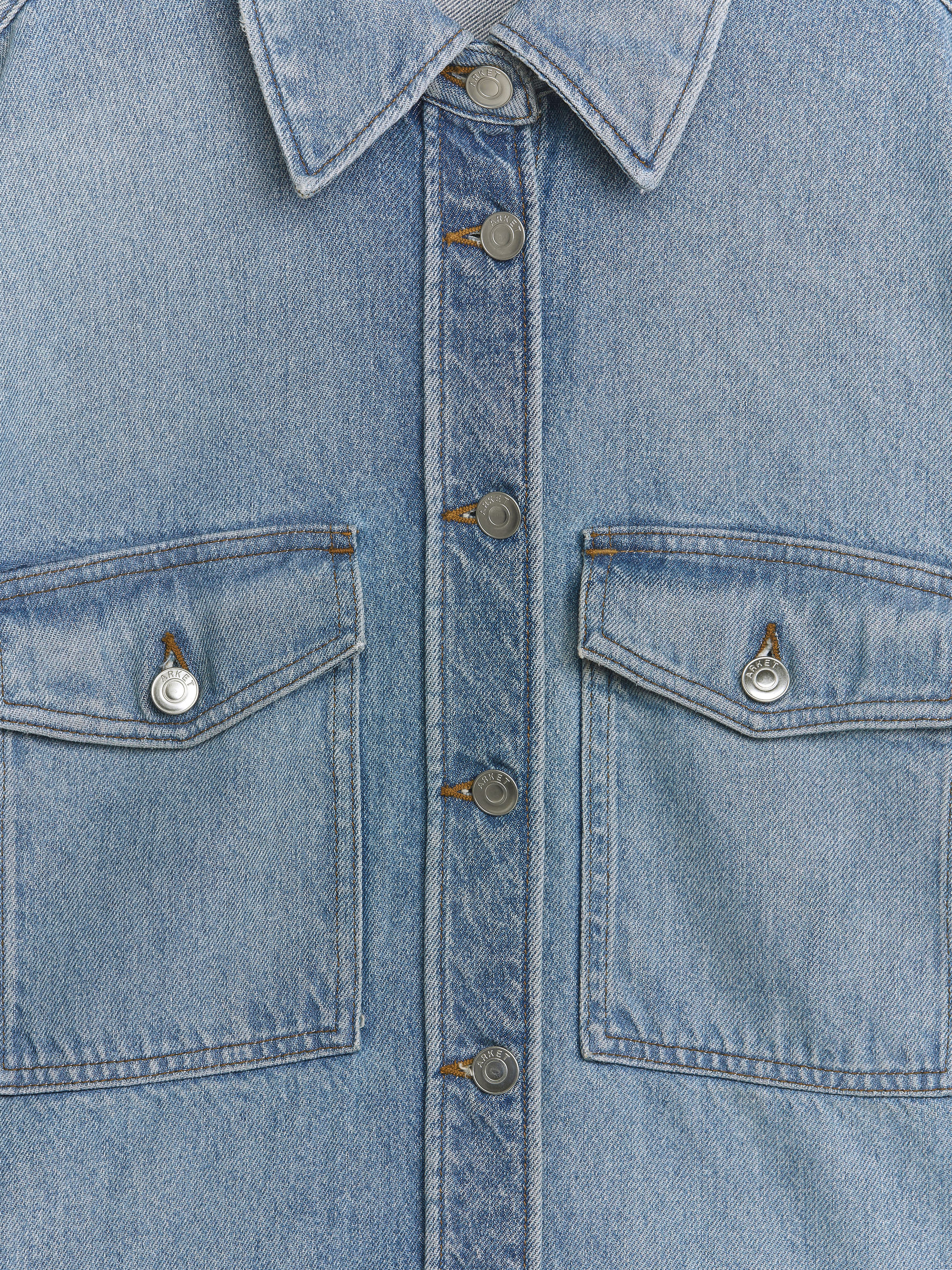 Jeansbluse - Verwaschenes Blau - Loose Fit - Damen - StillMedia/DescriptiveDetail - 2