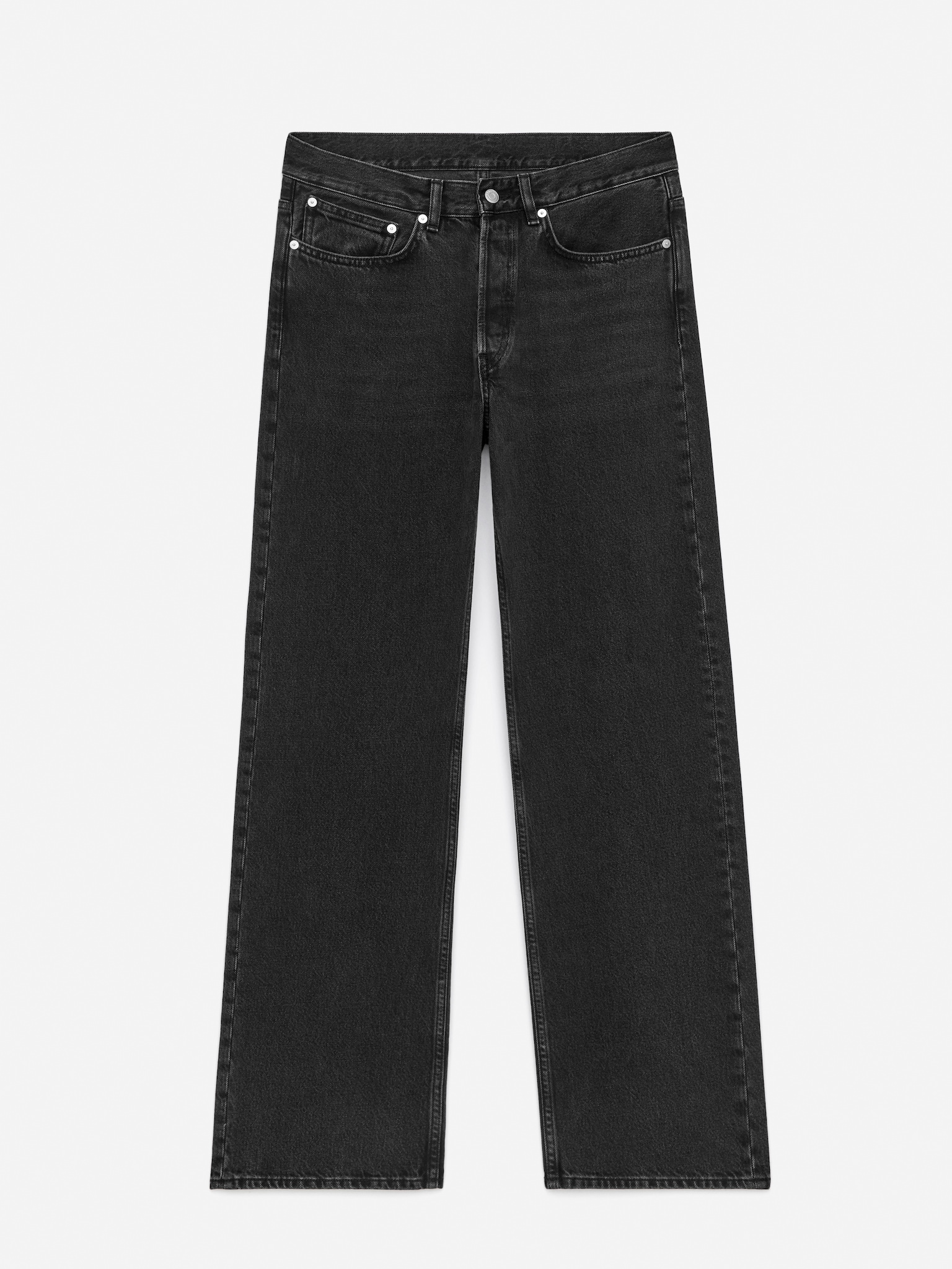 Jeansy CANYON typu bootcut o standardowym kroju - Czarny - 2