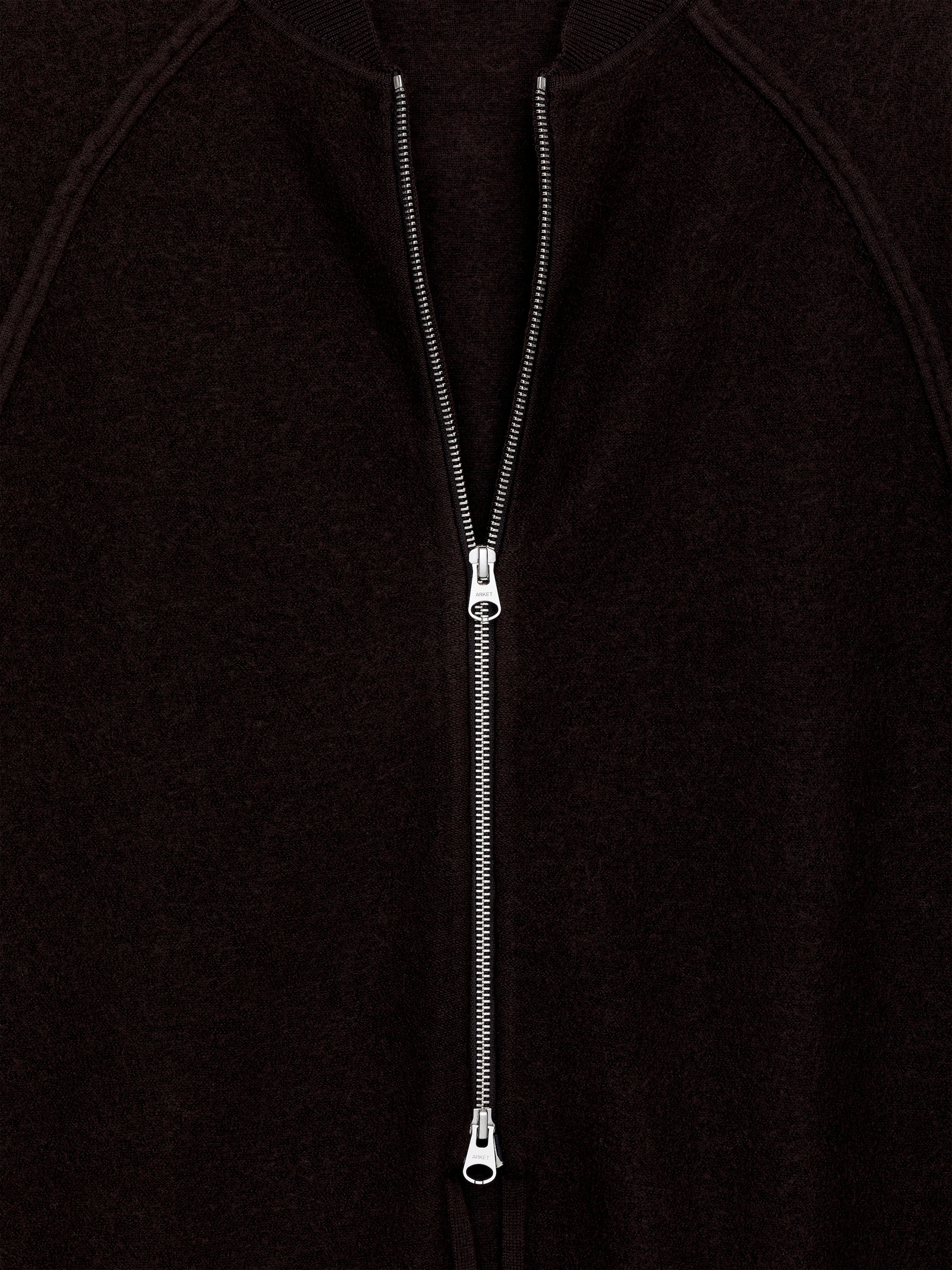 Agrandir l'image: Cape en laine bouillie - Marron foncé - FEMME | H&M CH 6