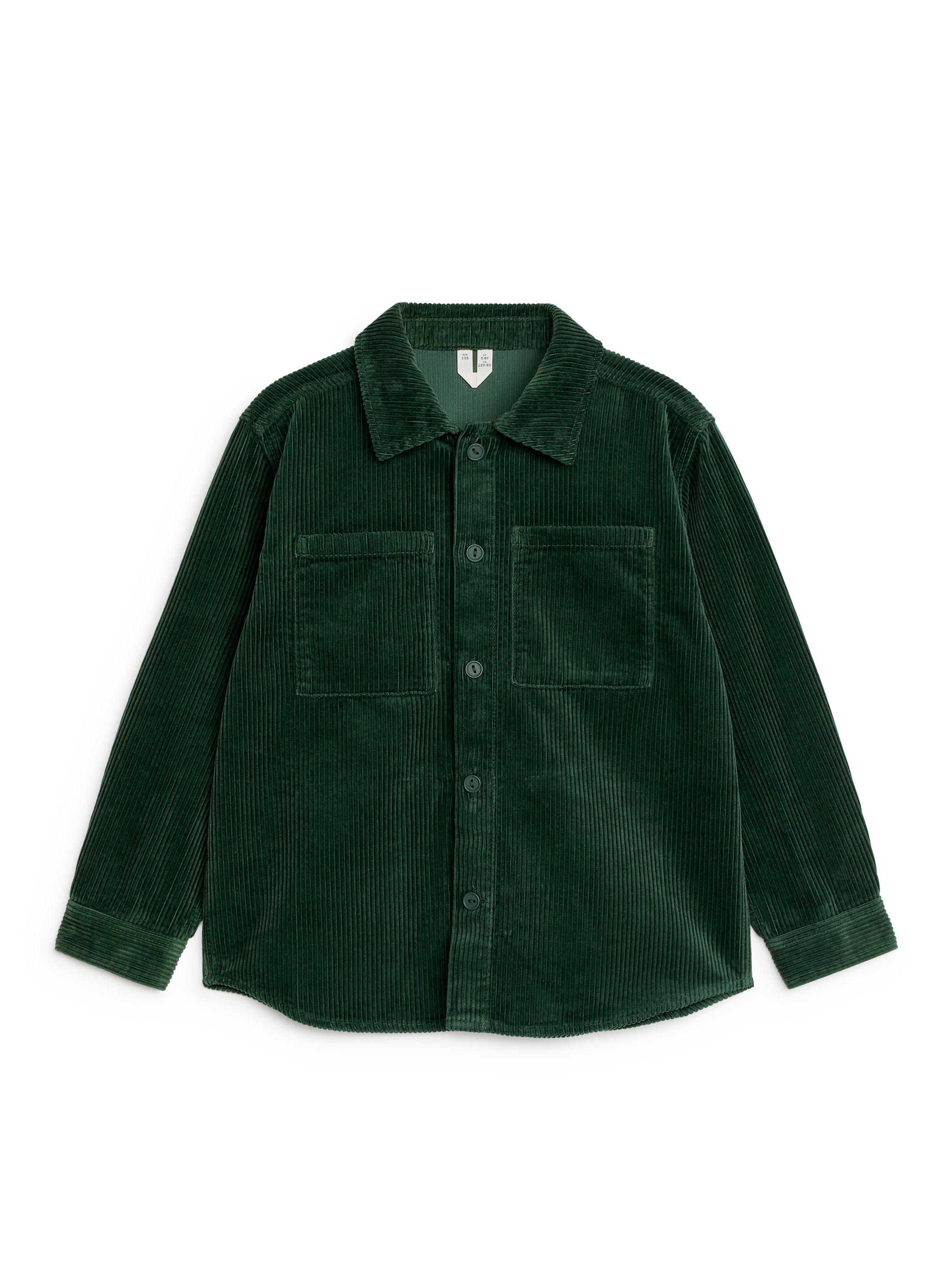 Corduroy Overshirt - Dark Green - Regular fit - Children - StillMedia/DescriptiveStillLife - 3