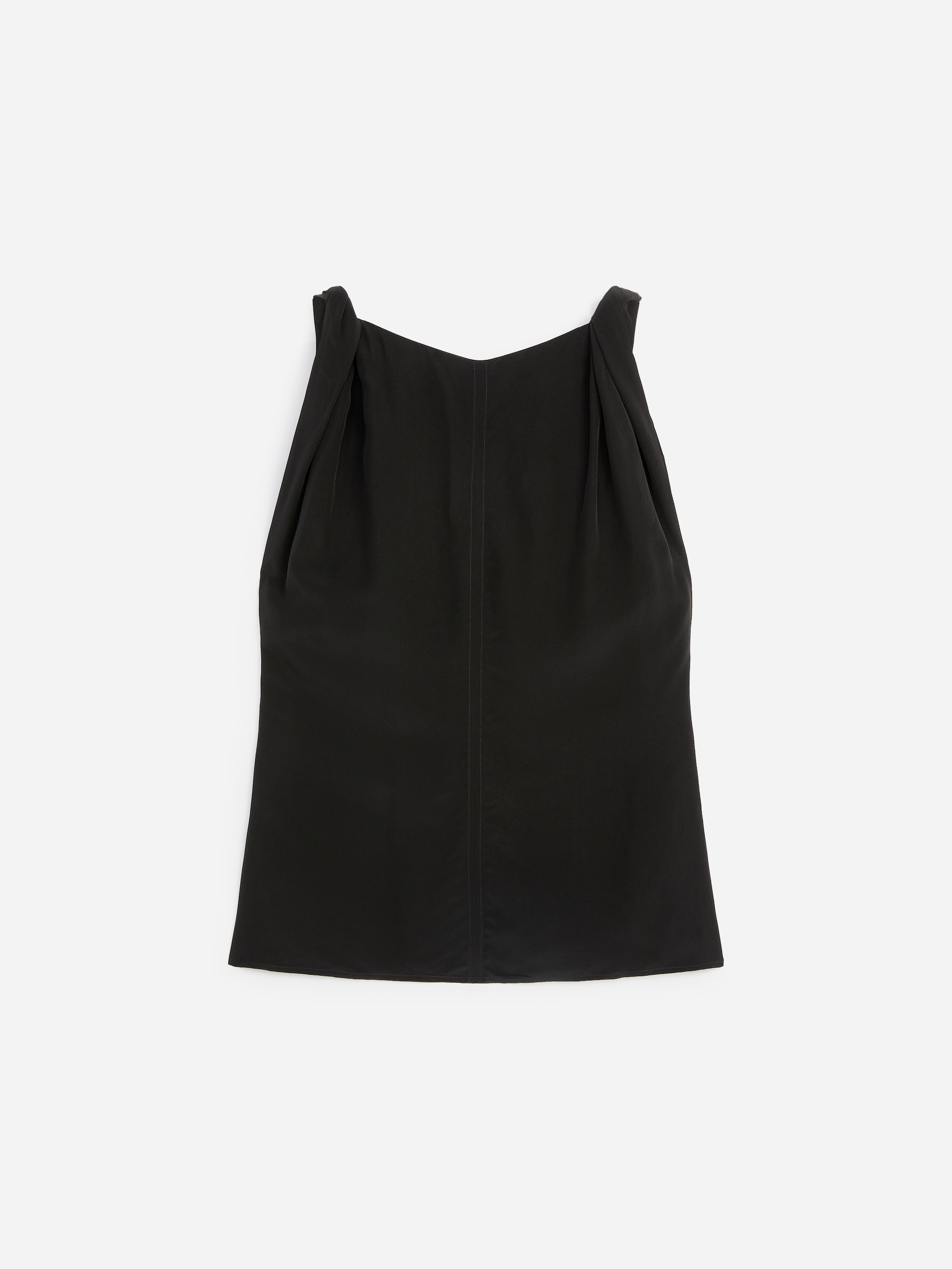Top con spalline ritorte - Nero - Regular fit - Women - StillMedia/DescriptiveStillLife - 1