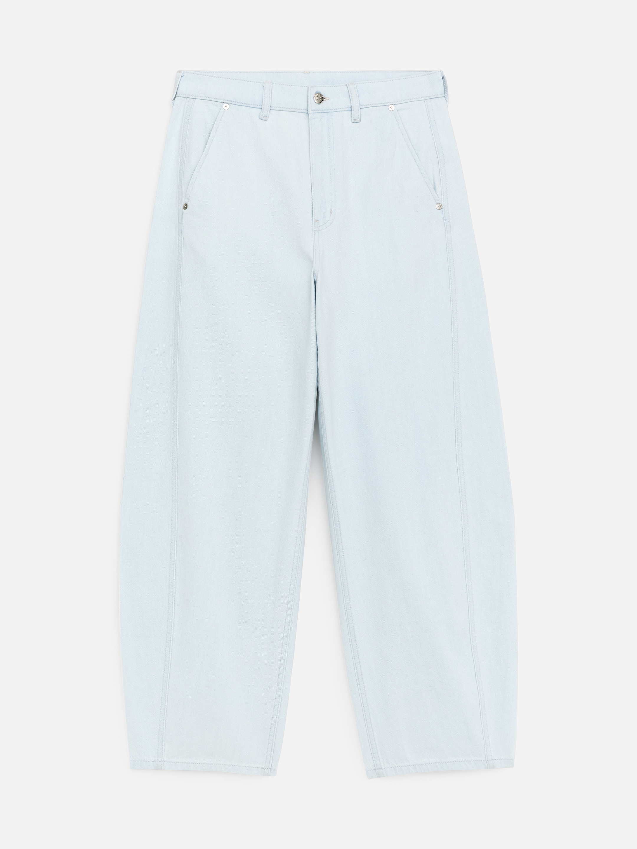 Barrel-Leg Jeans-Blue-18529