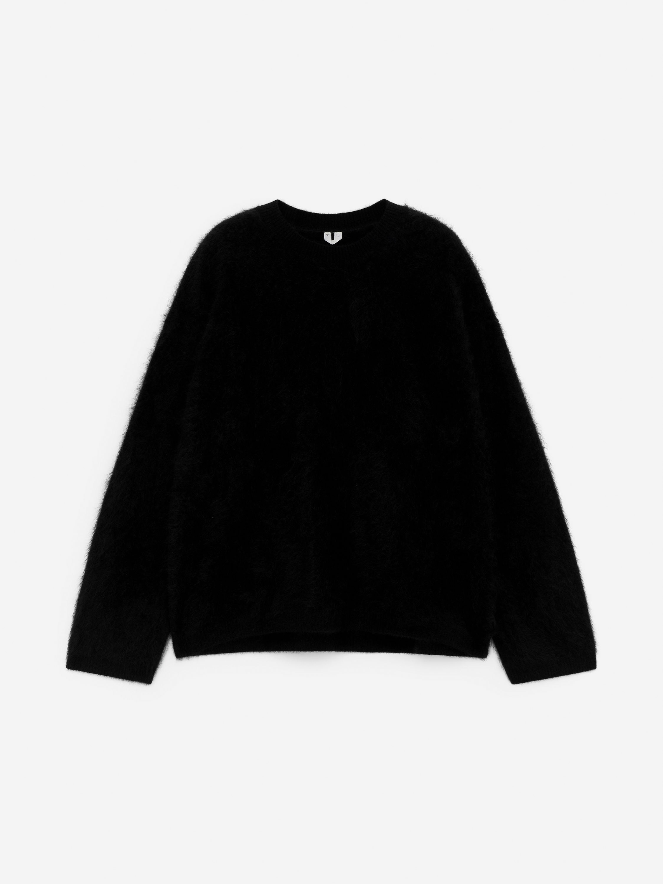 Pure Brushed-Cashmere Jumper​-#272627-17322