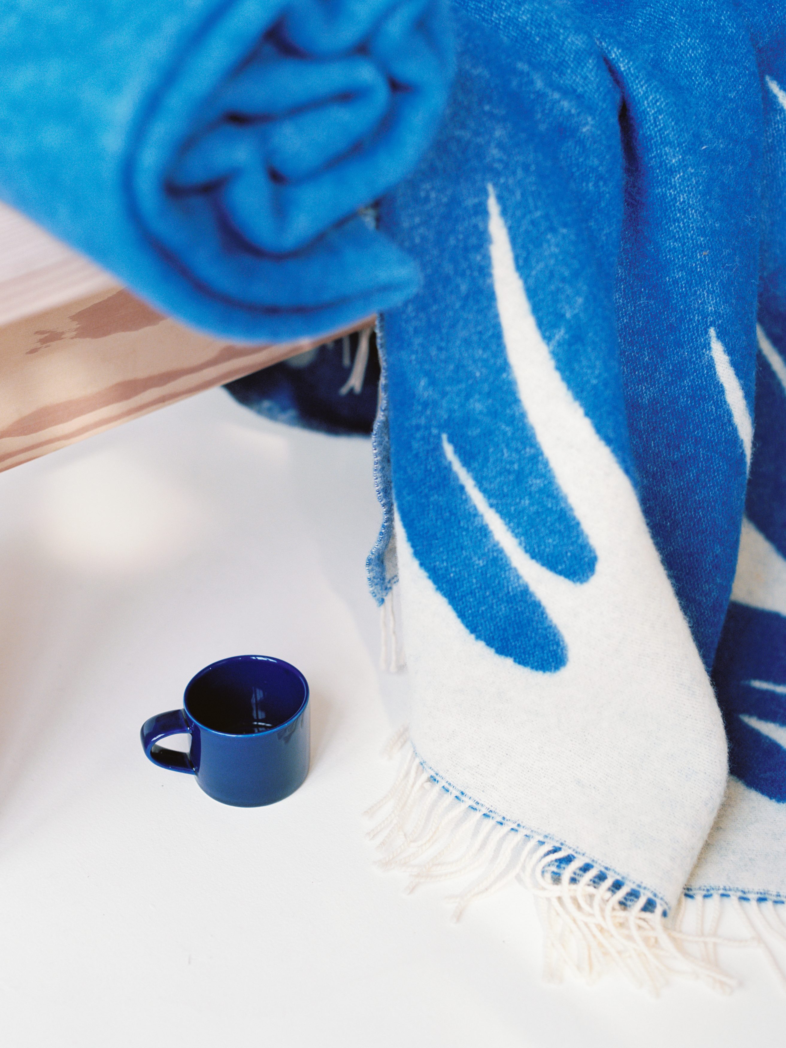 Klippan Wool Blanket – Bright Blue – Homeware – ARKET SE