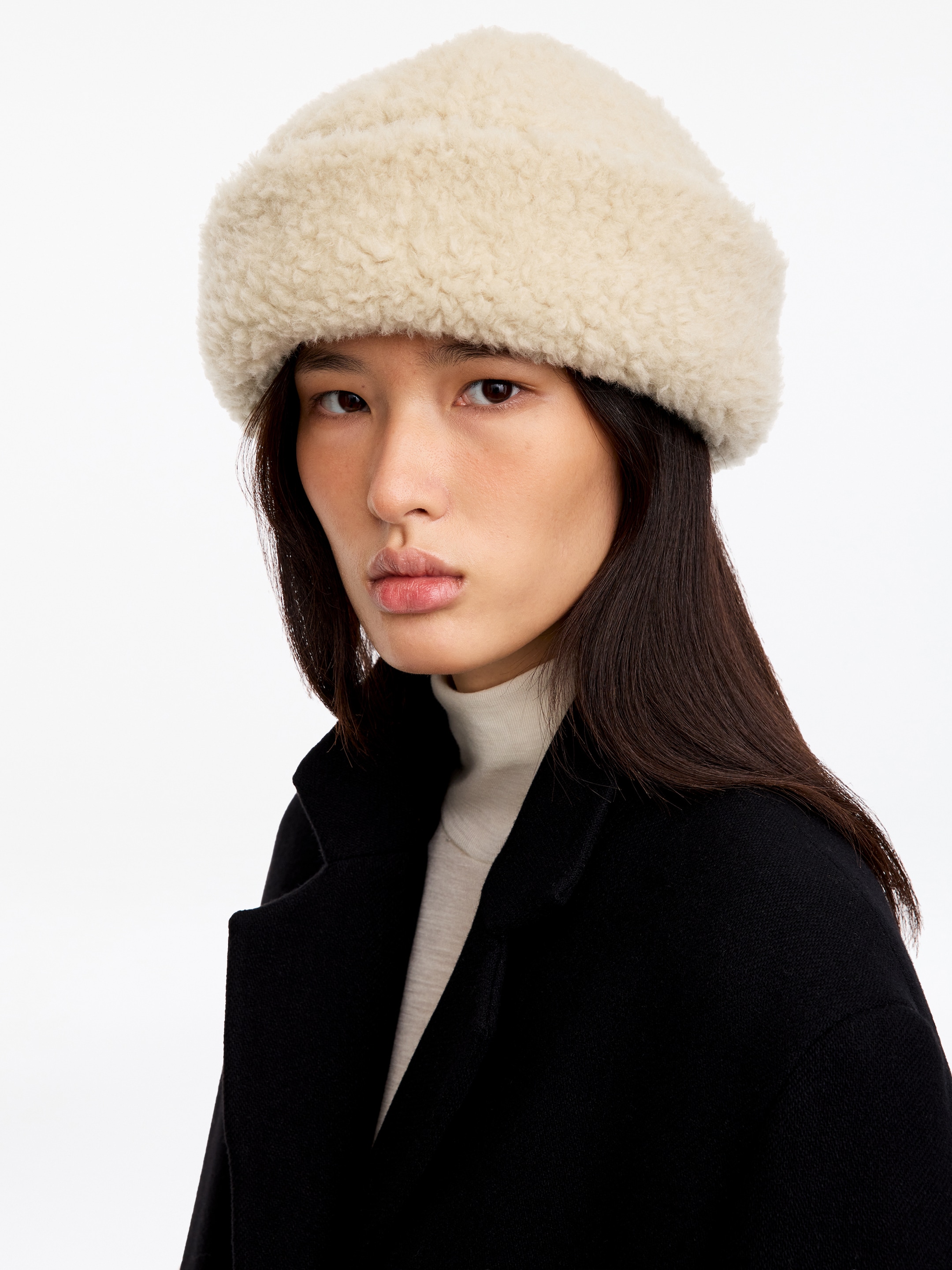 Pile Hat - Light Beige - women - StillMedia/Lookbook - 9