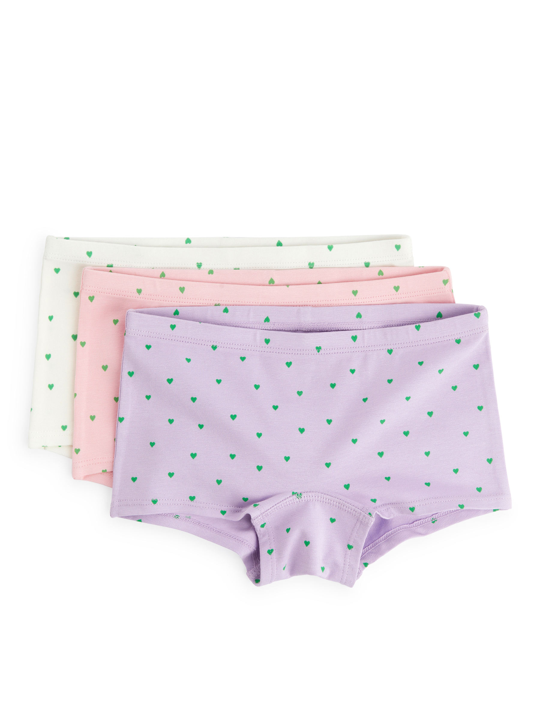 Cotton Jersey Boxers Set of 3 - Multi Colour - Children - StillMedia/DescriptiveStillLife - 3