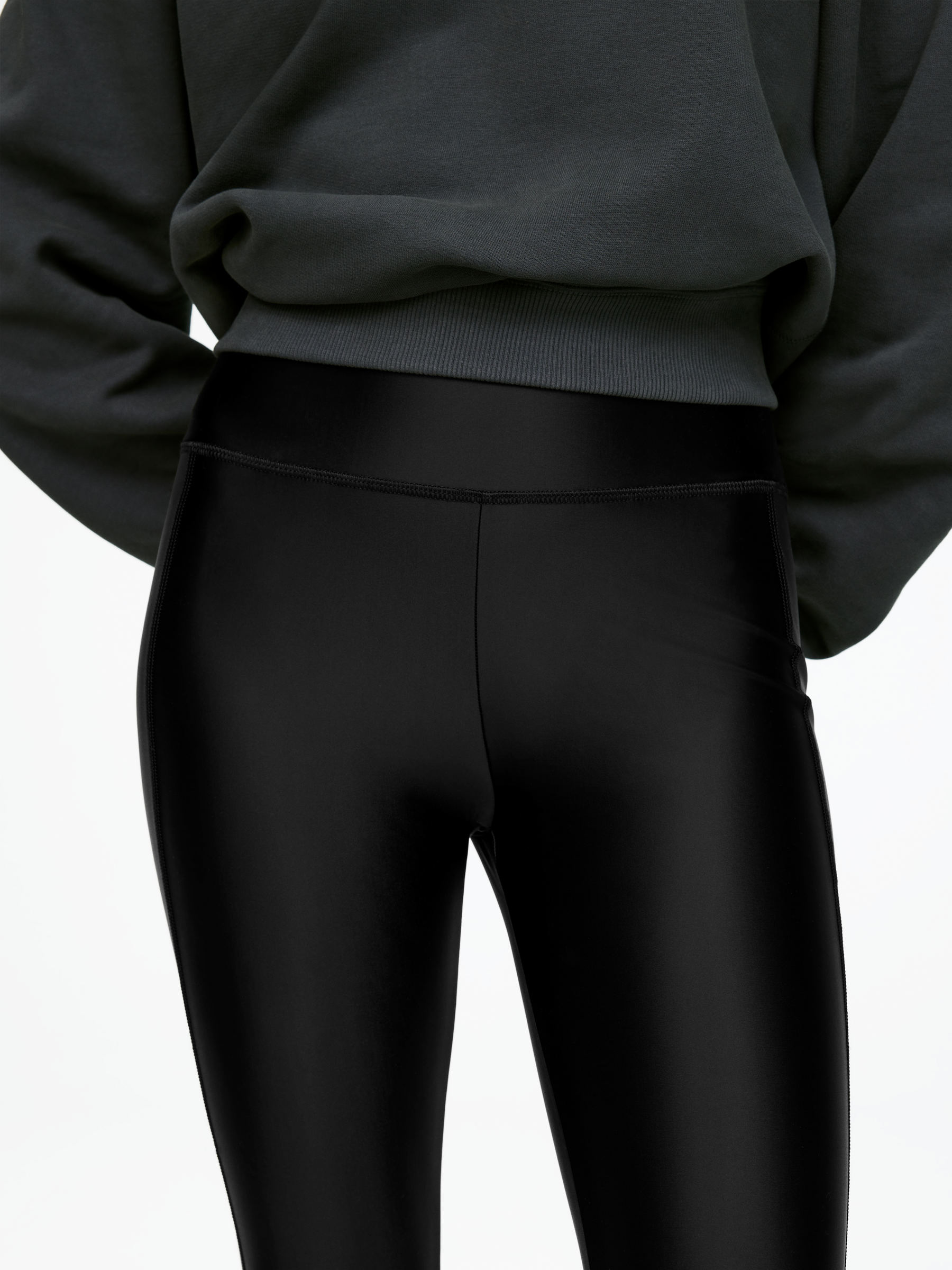Shiny Leggings - Black - Women - StillMedia/Lookbook - 3