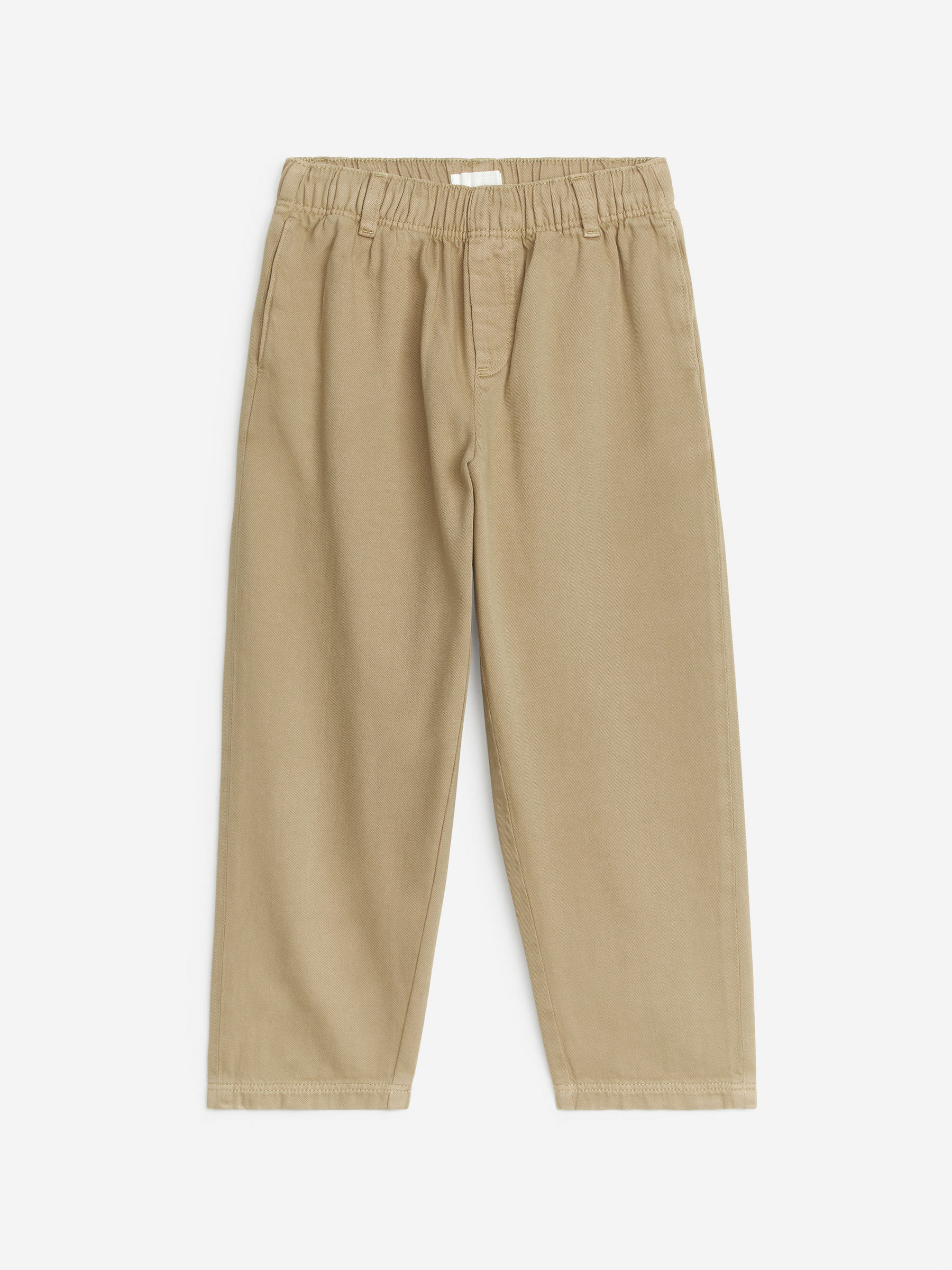 Relaxed Chino Trousers-#91856F-18422