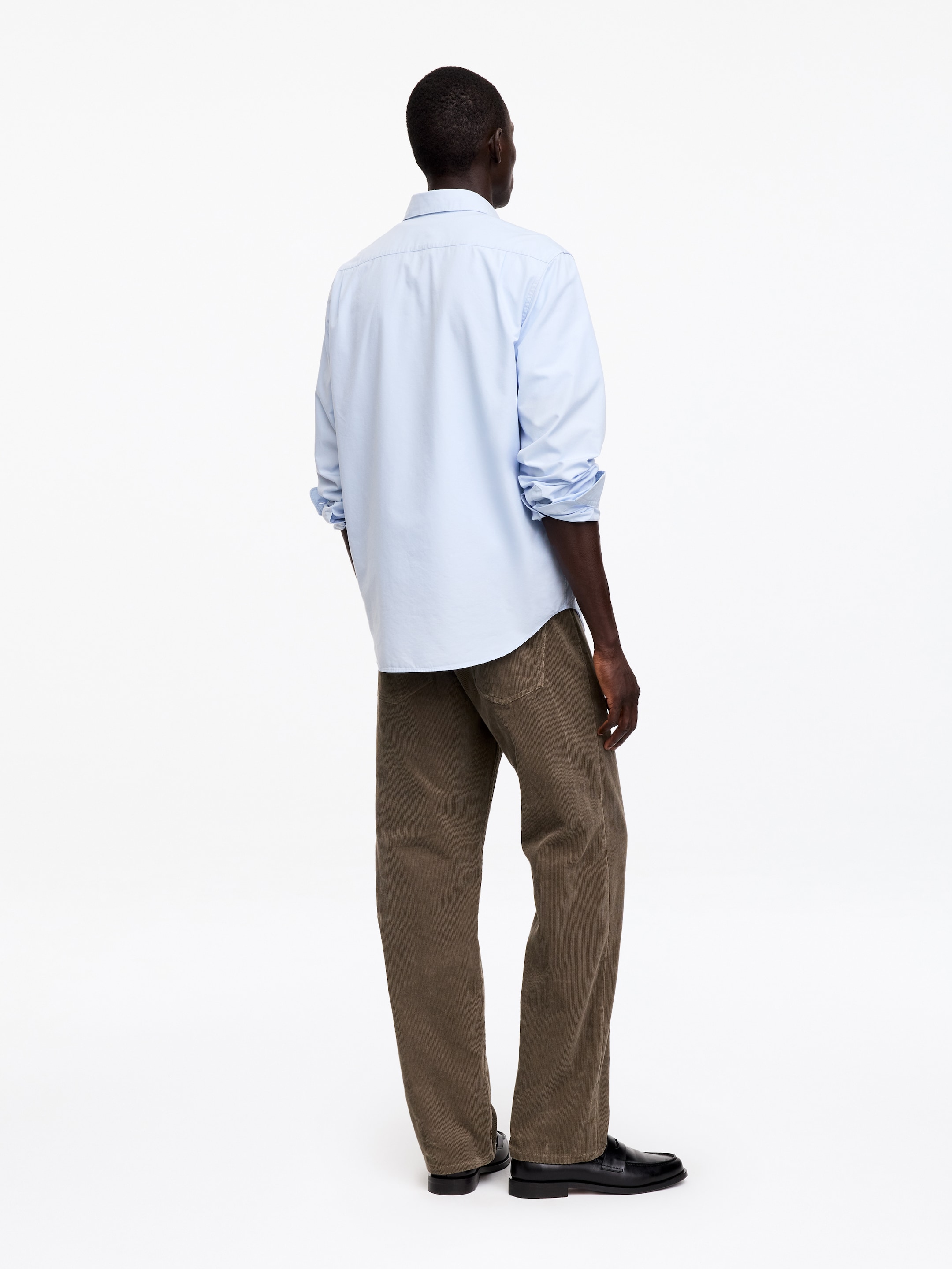 Pantalones de pana rectos OCEAN de corte amplio - Topo - Corte holgado - Men - StillMedia/Lookbook - 2