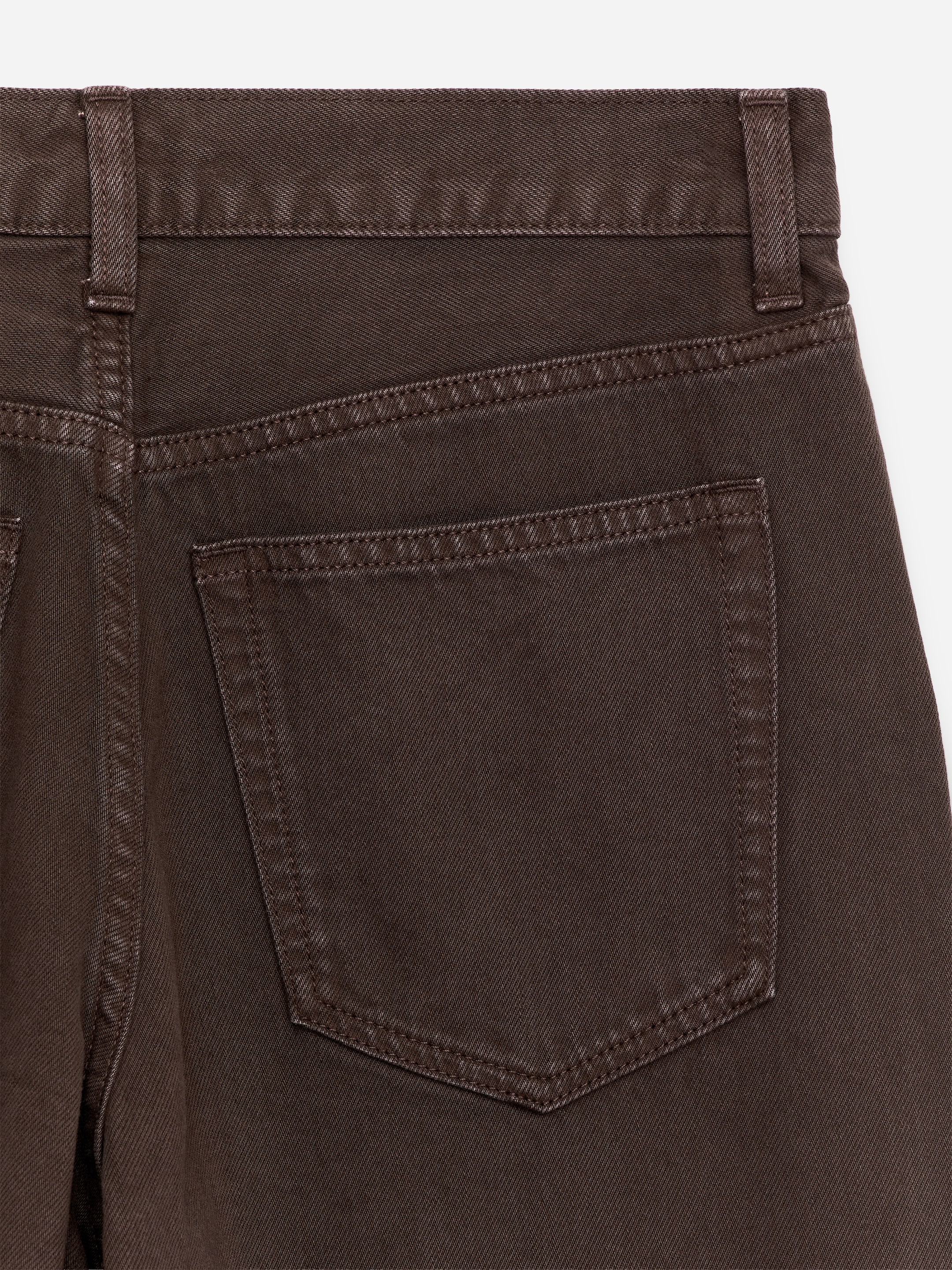 Jean large ample CLOUD - Marron foncé - Relaxed fit - Femme - StillMedia/DescriptiveDetail - 2