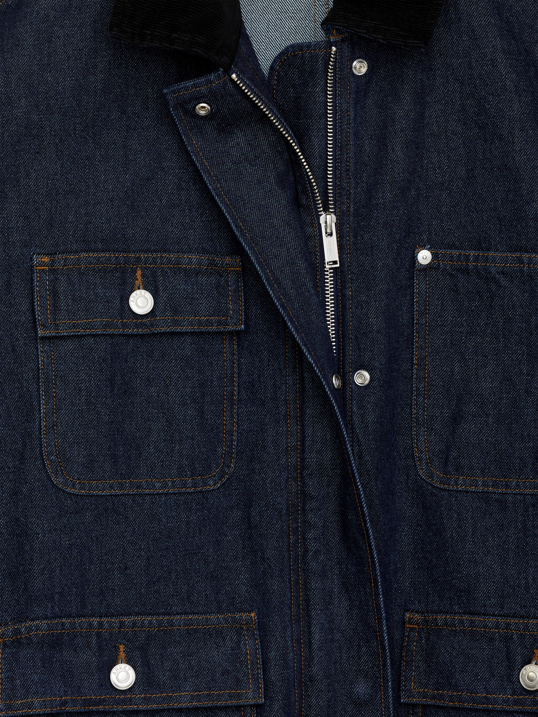 Oversized jeansjacka - Mörkblå - Oversized - Women - StillMedia/DescriptiveDetail - 2