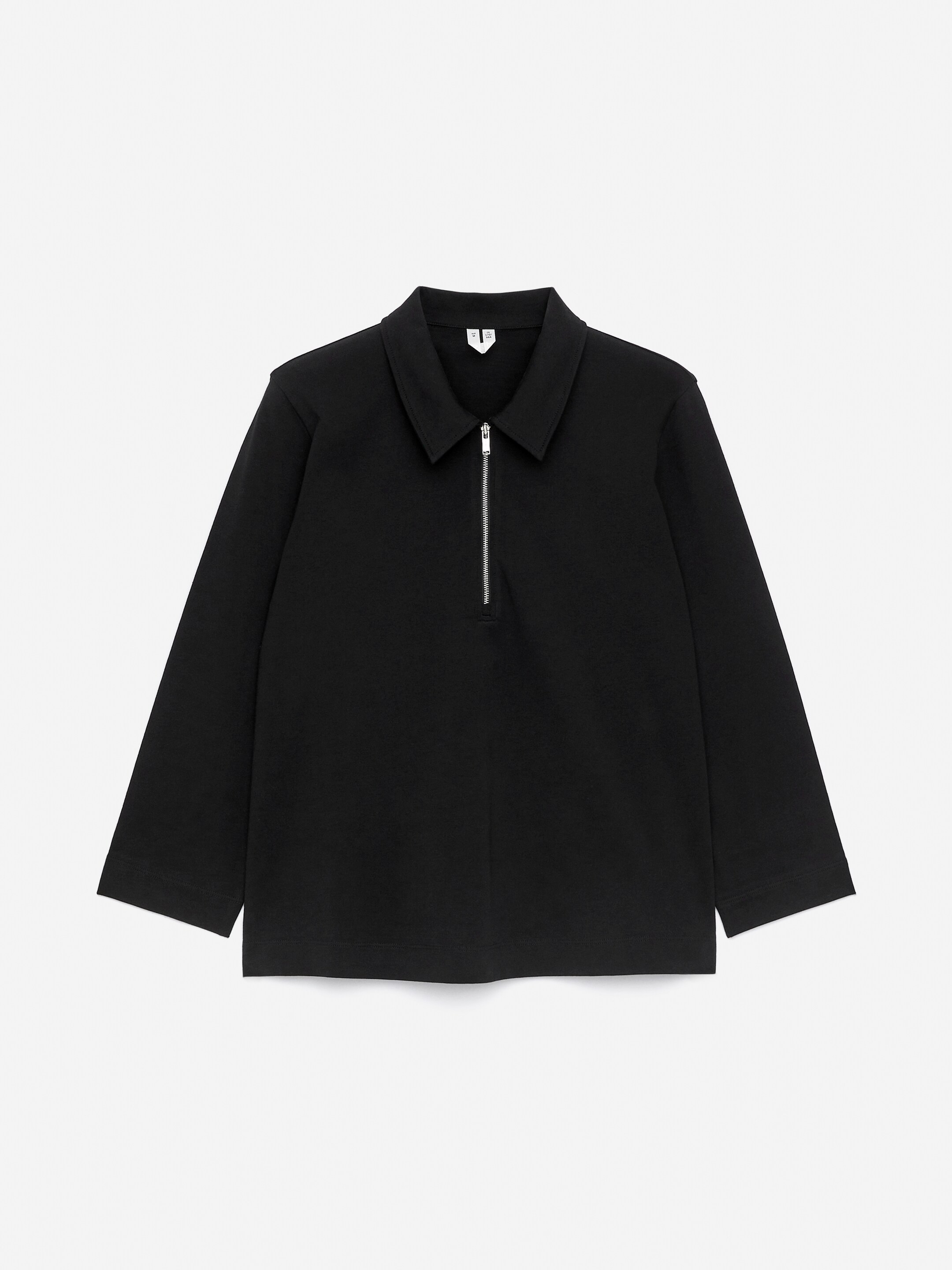 Zobrazit větší obrázek: Top s polovičním zipem - Černá - ŽENY | H&M CZ 5