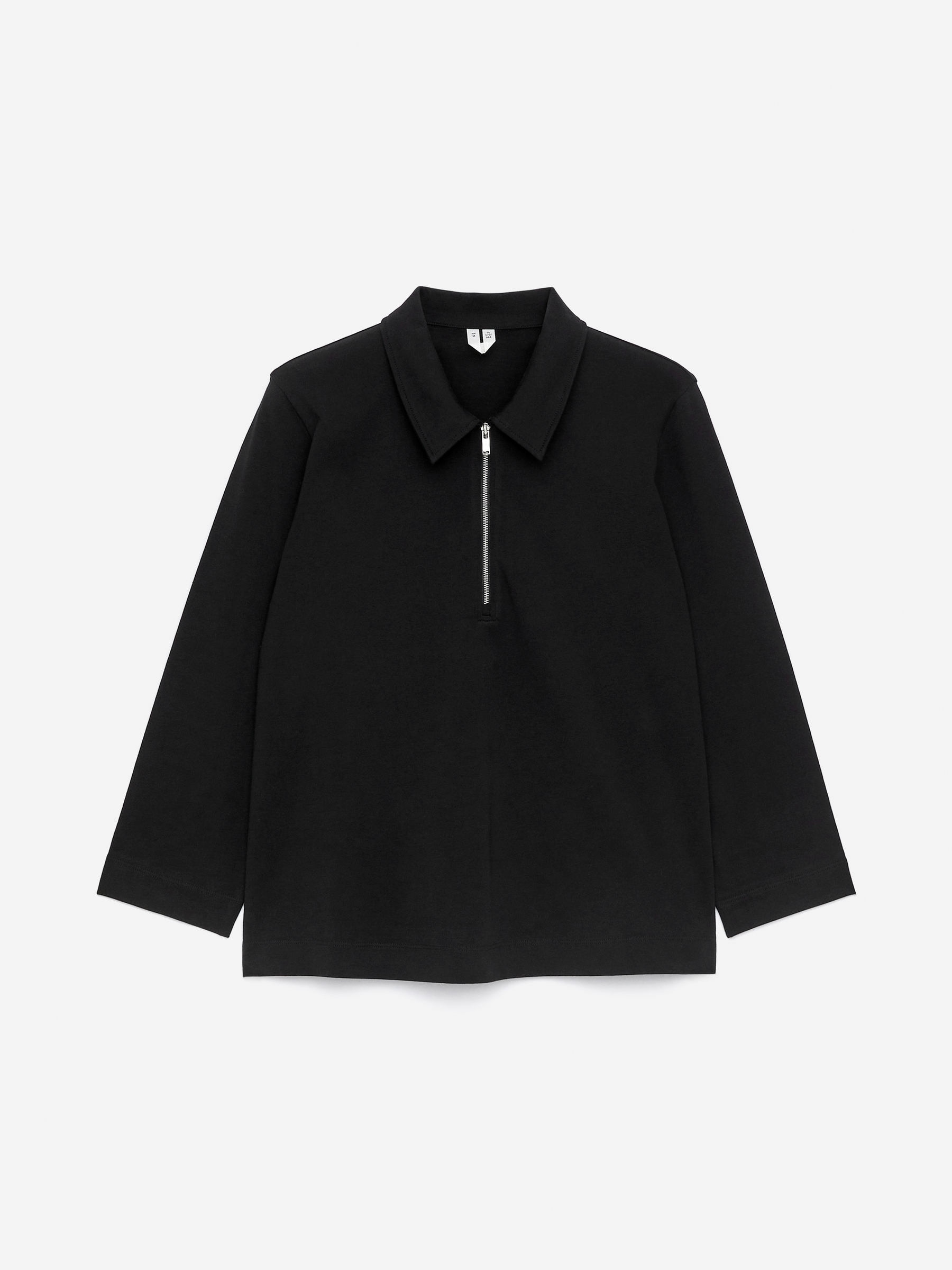 Half-Zip Top - Black - Slim fit - Women - StillMedia/DescriptiveStillLife - 2