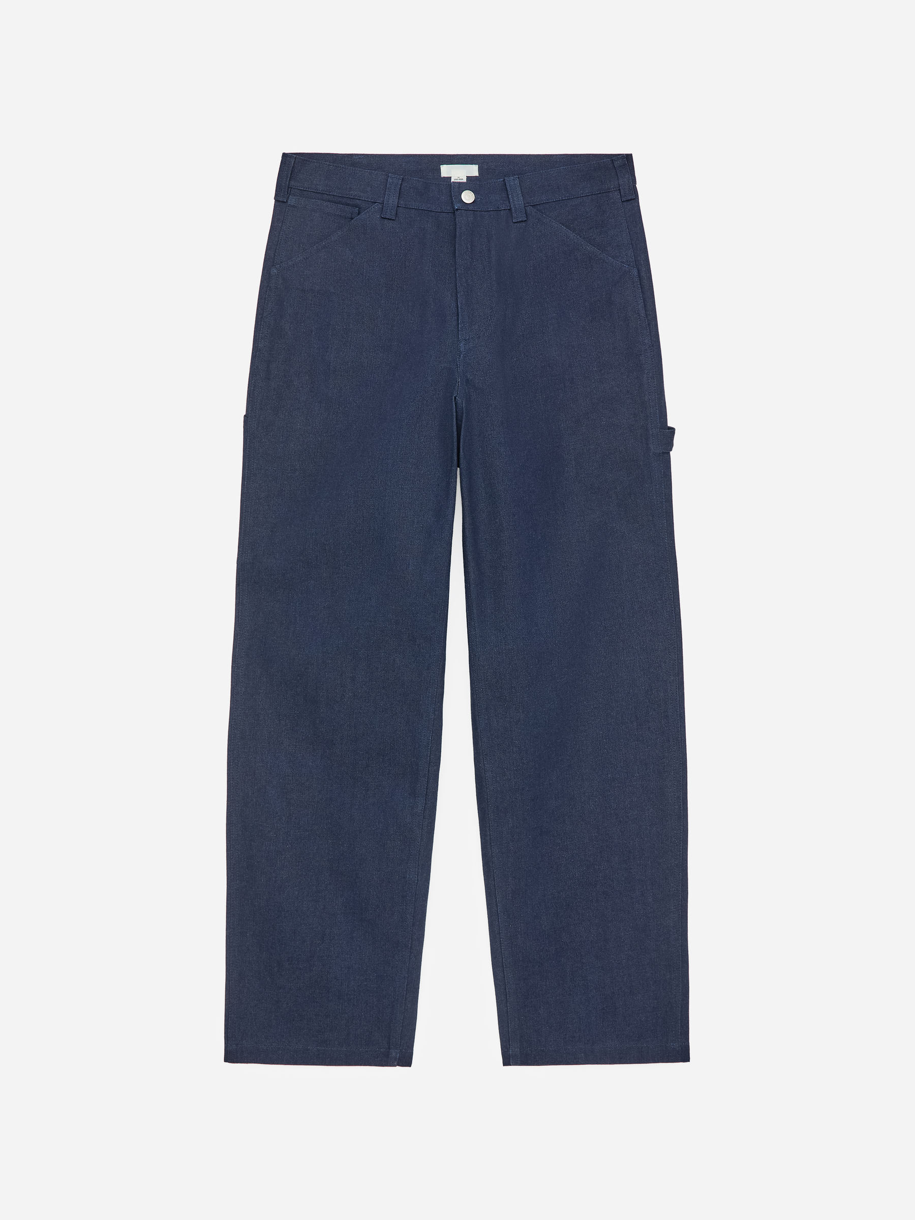 Denim Workwear Trousers - Dark Blue - Relaxed fit - Men - StillMedia/DescriptiveStillLife - 1