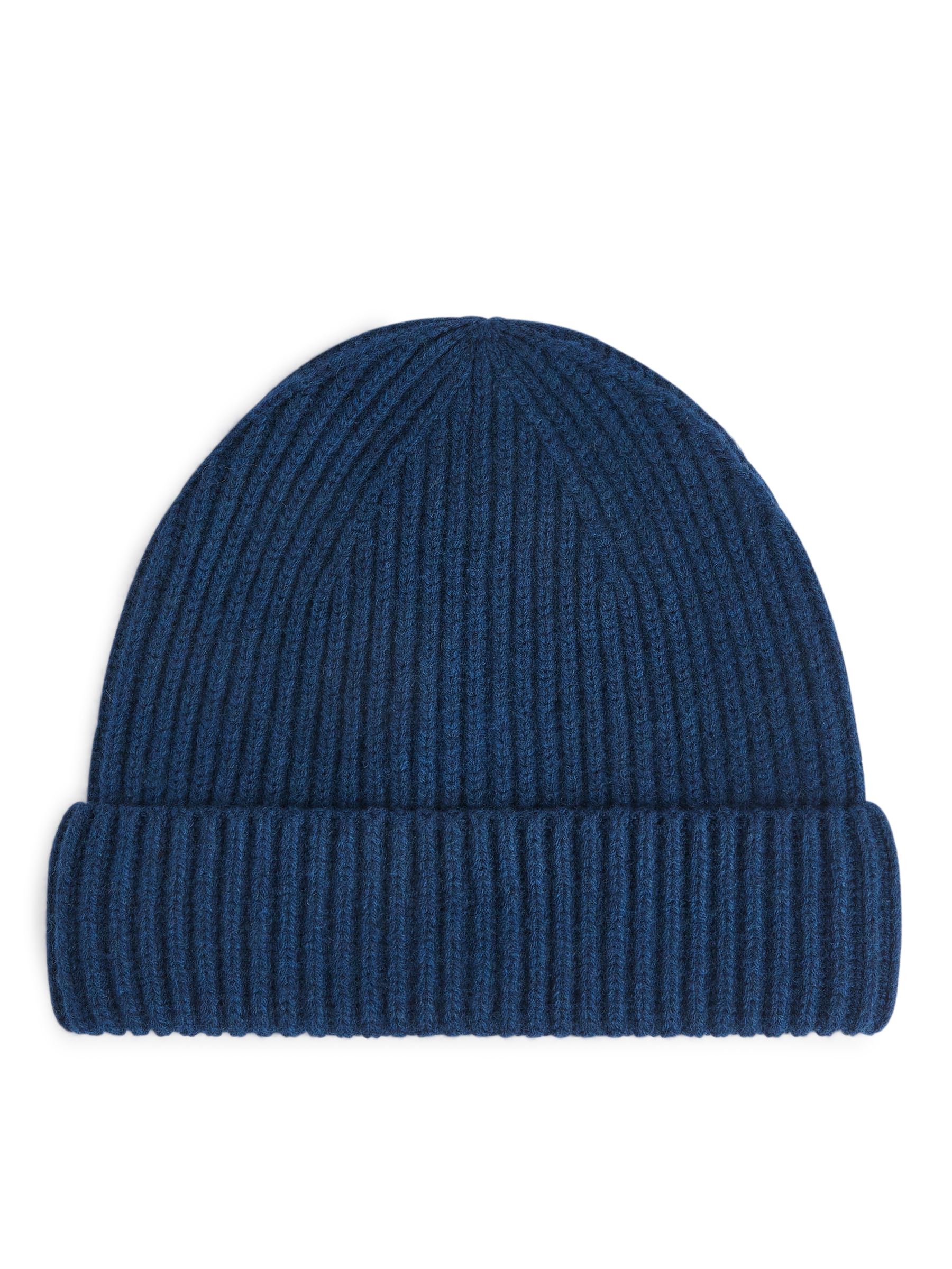 Beanie aus Kaschmir und Wolle-#232B51-9227