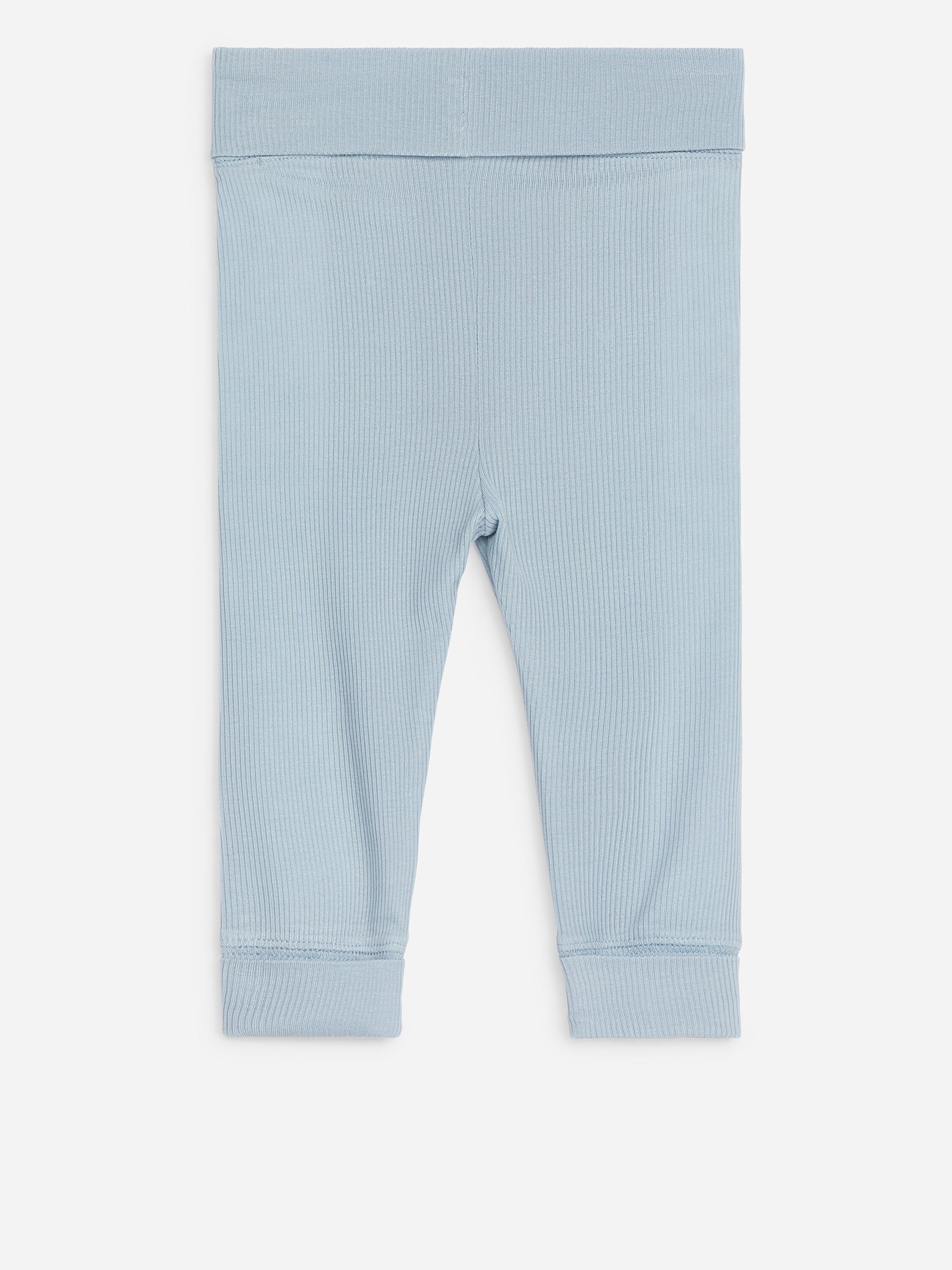 Leggings en coton doux pour nouveau-né - Bleu poudré - Enfant - StillMedia/DescriptiveStillLife - 2