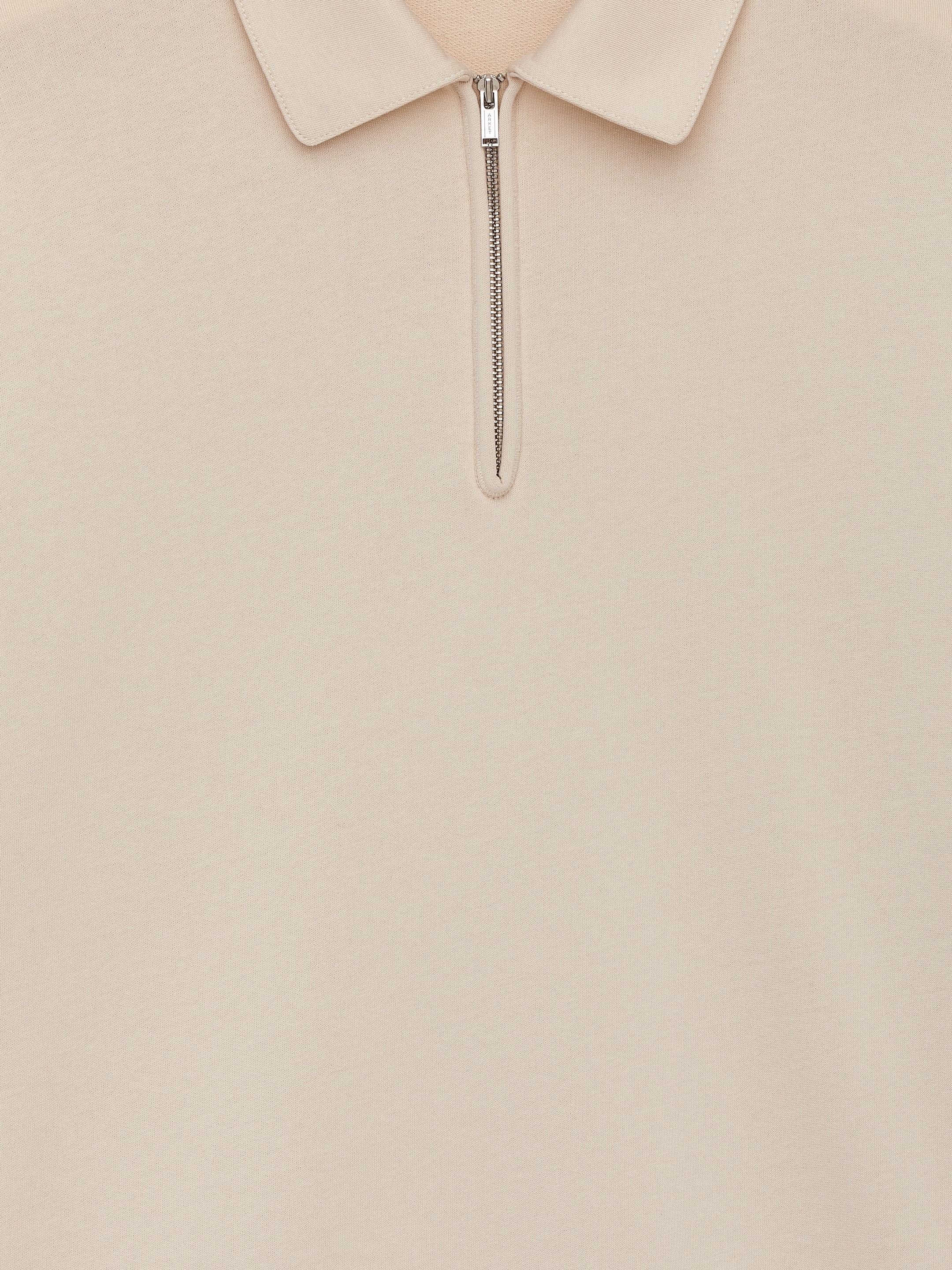 Poloshirt mit kurzem Reißverschluss - Beige - Regular Fit - Herren - StillMedia/DescriptiveDetail - 2