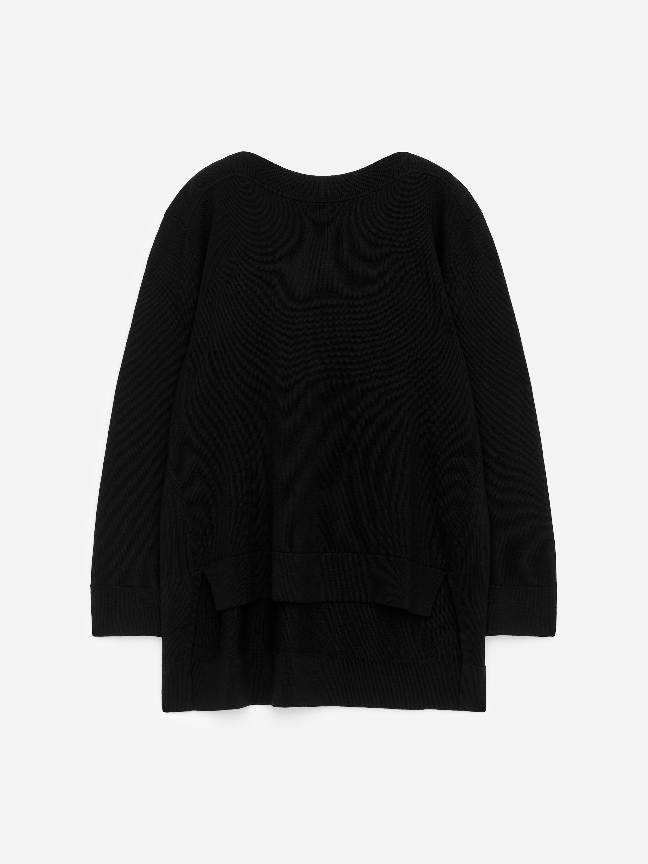 Wollpullover - Schwarz