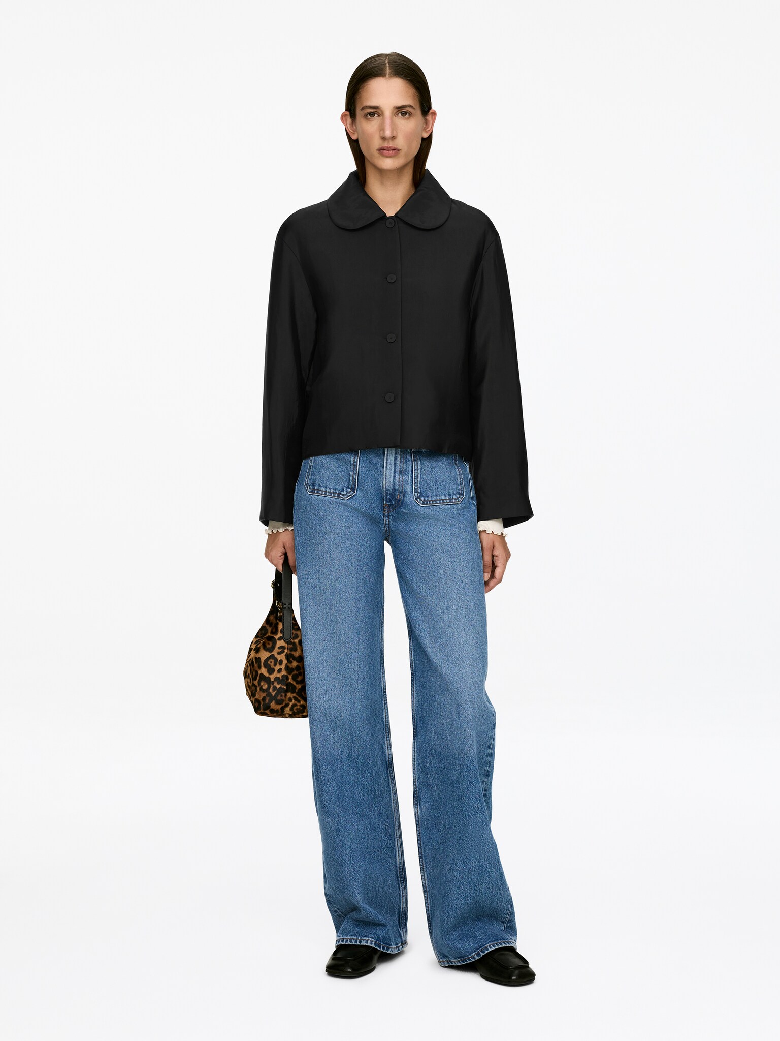 Padded Overshirt - Black
