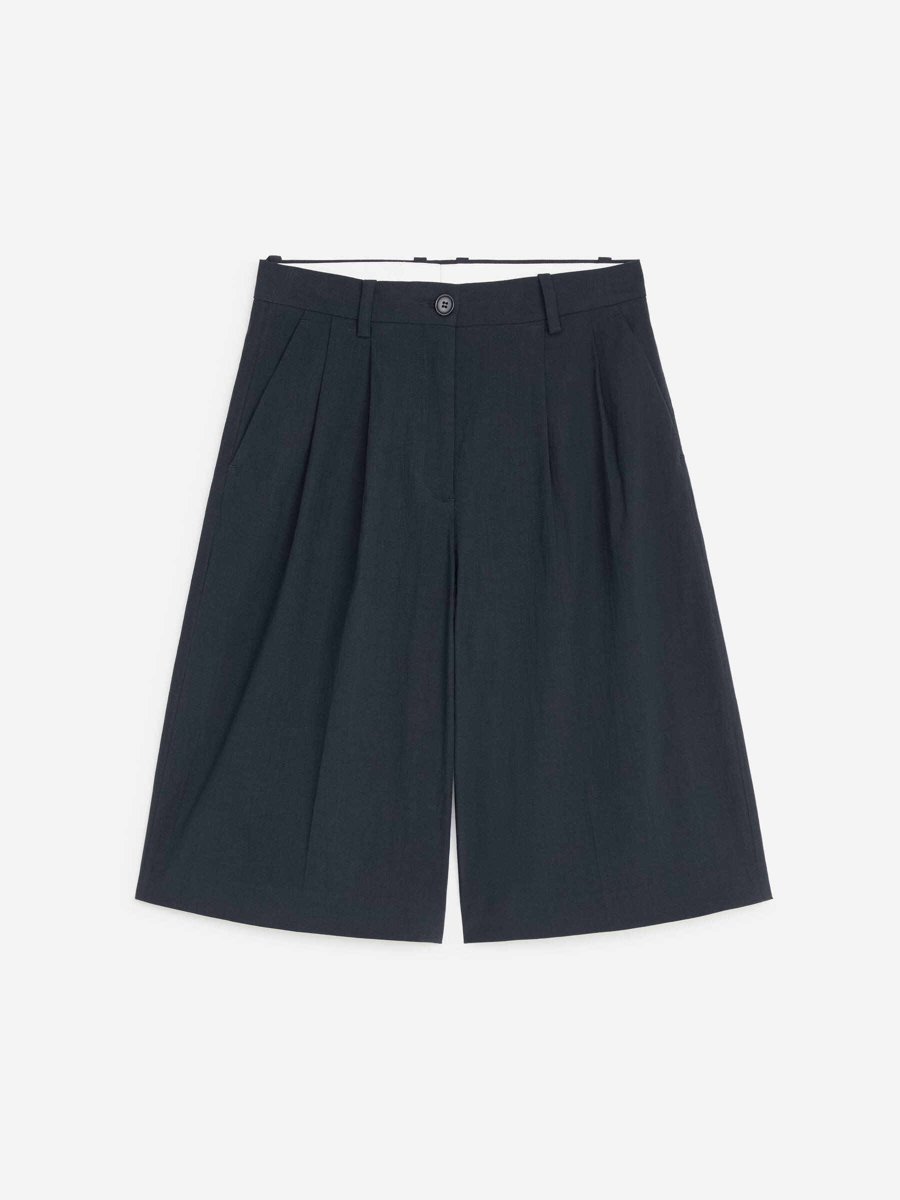 Elegante, weite Shorts-#0A041F-19477