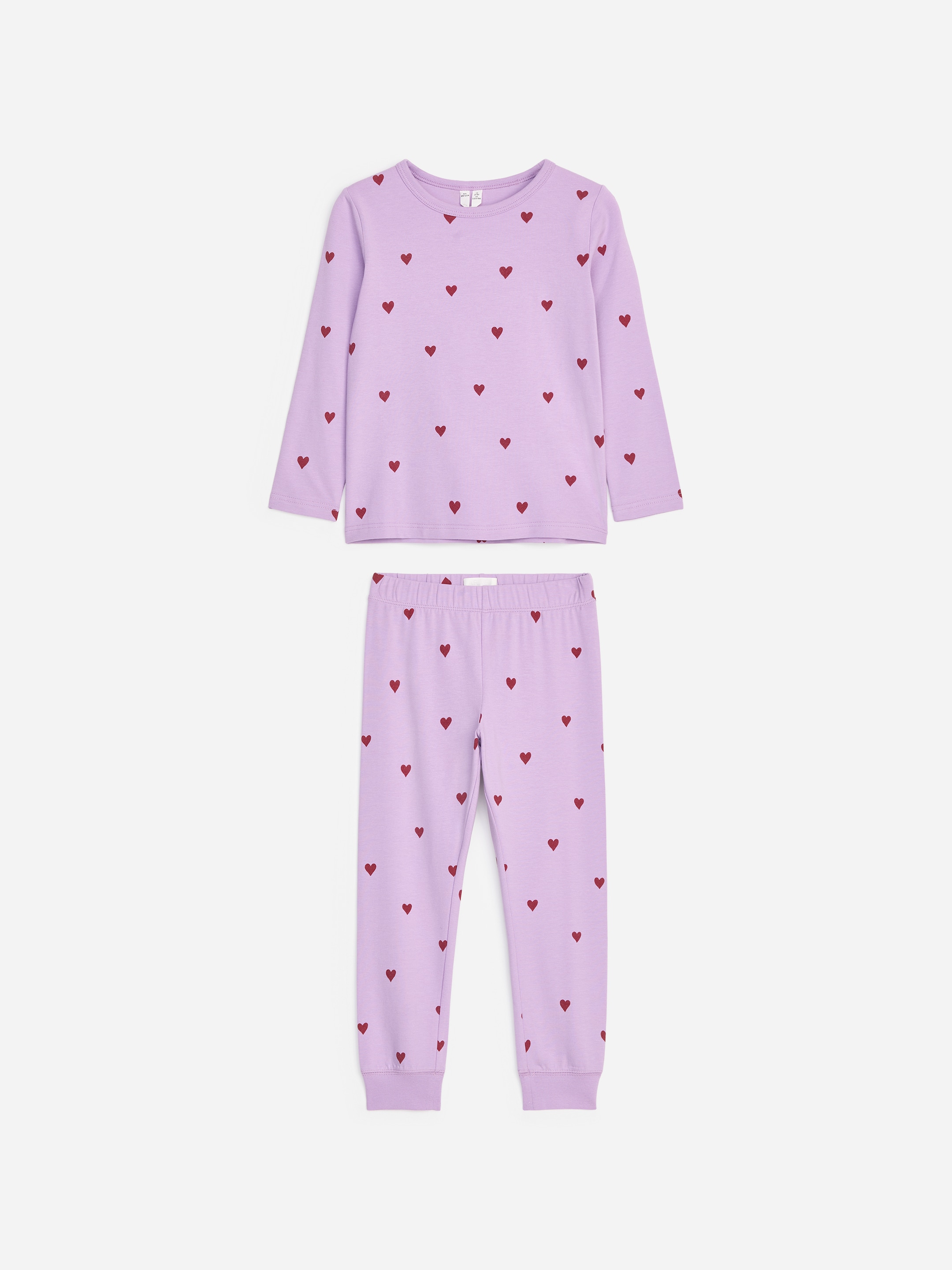 Jersey Pyjama Set-Purple-20159