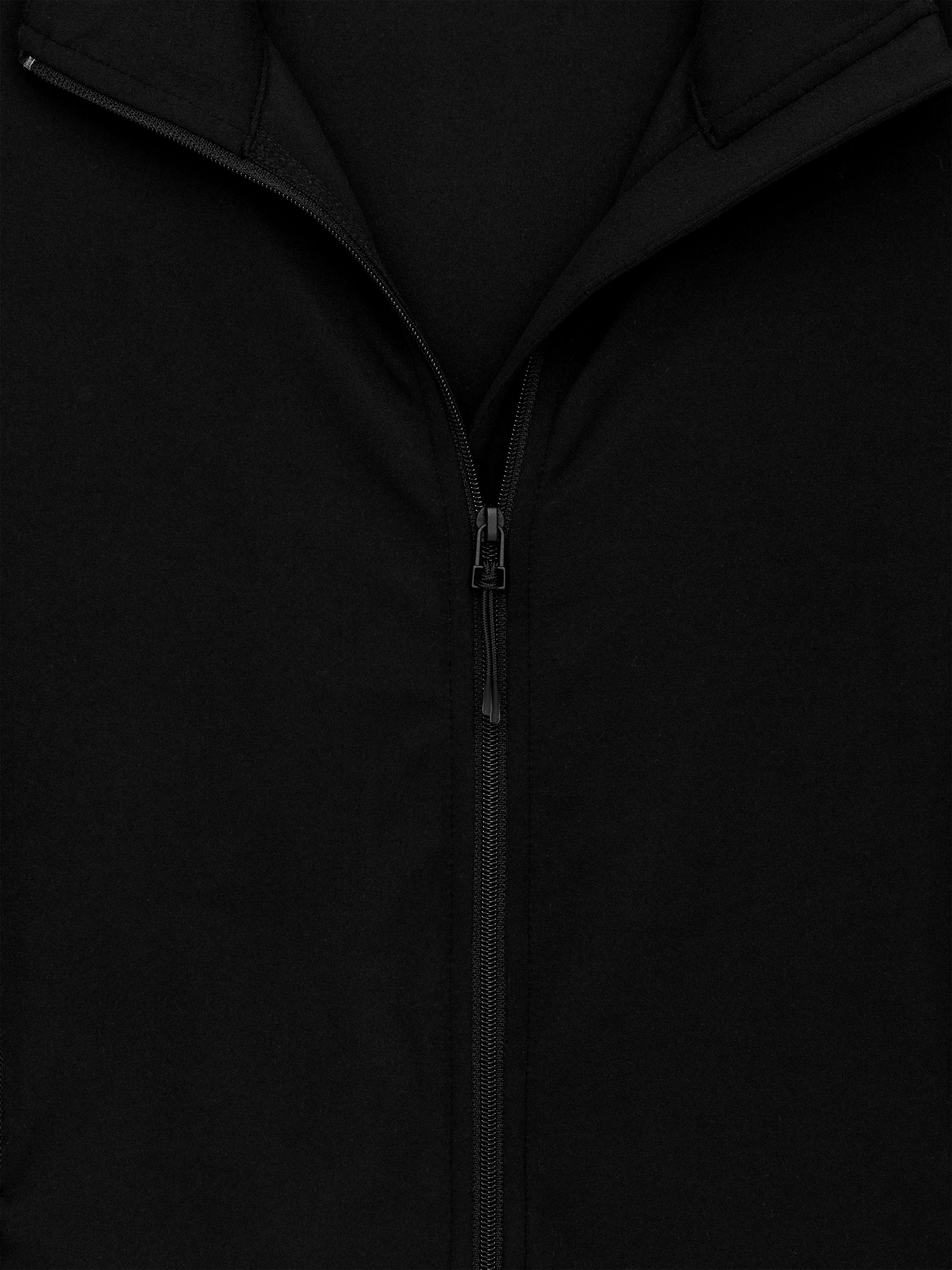Soft Stretch Zip Jacket - Black - Slim fit - Women - StillMedia/DescriptiveDetail - 2