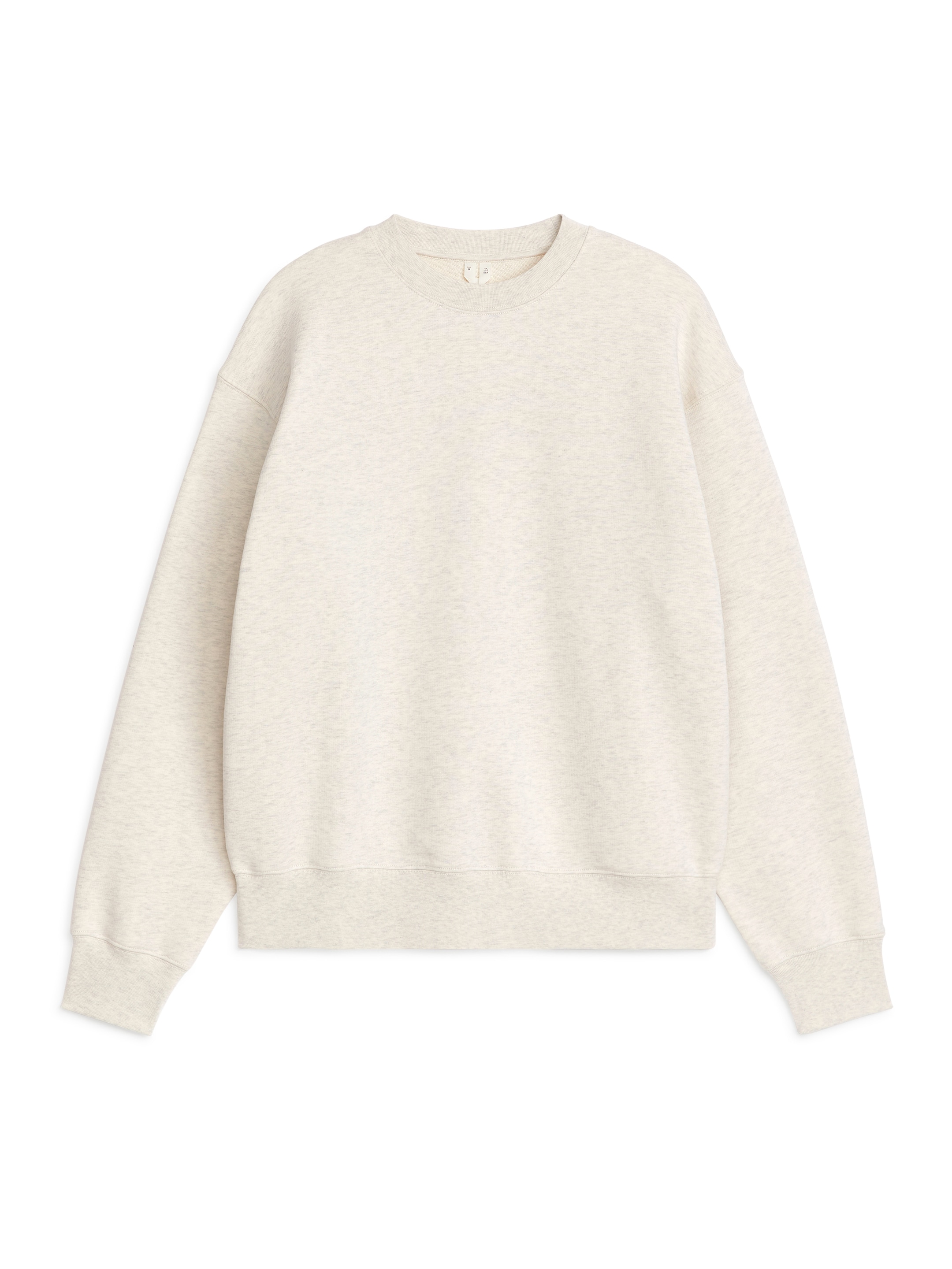 Relaxed Sweatshirt-#E5E0C7-7851