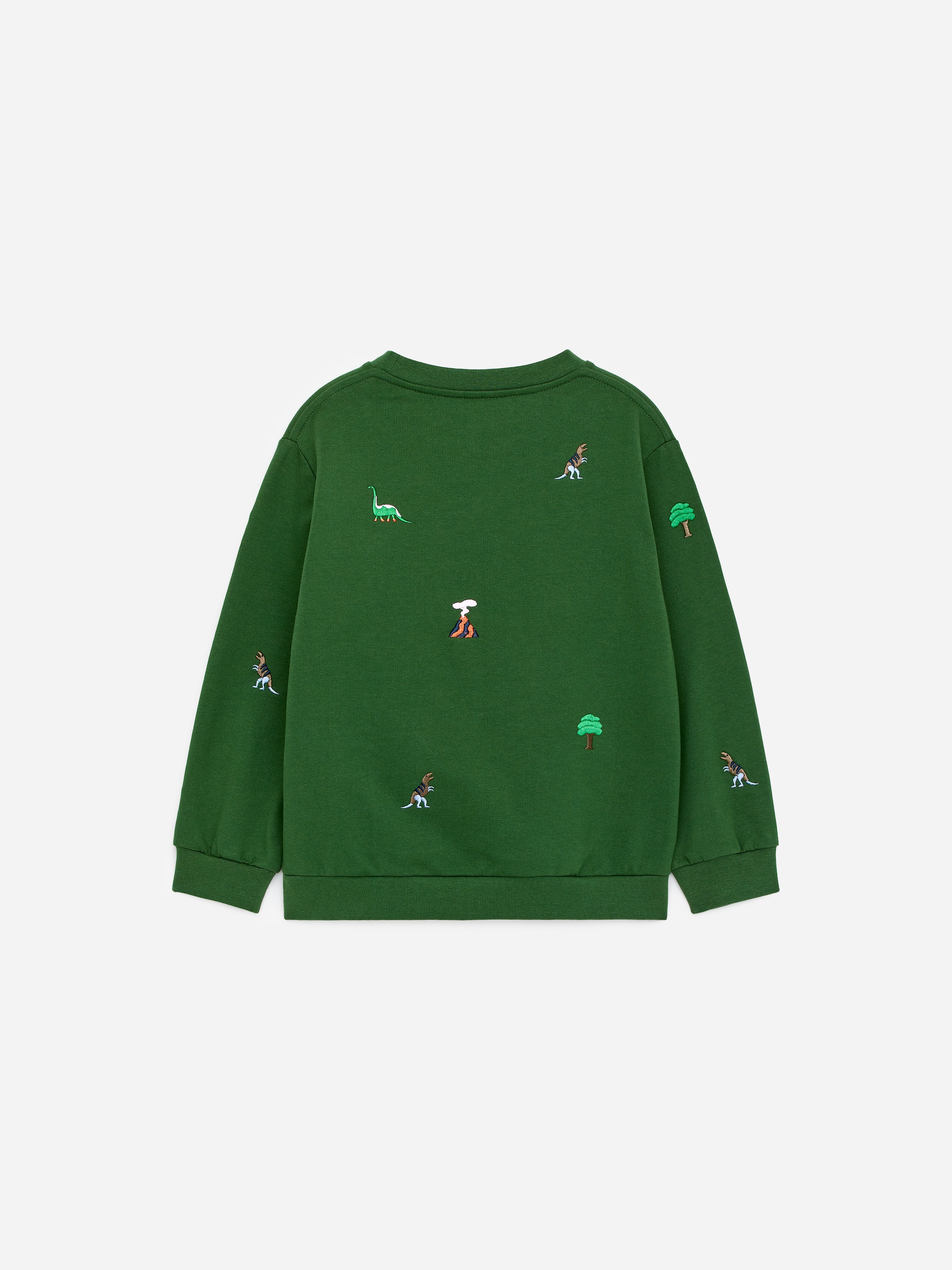 Sweatshirt i French terry - Grön - Relaxed fit - Children - StillMedia/DescriptiveStillLife - 1