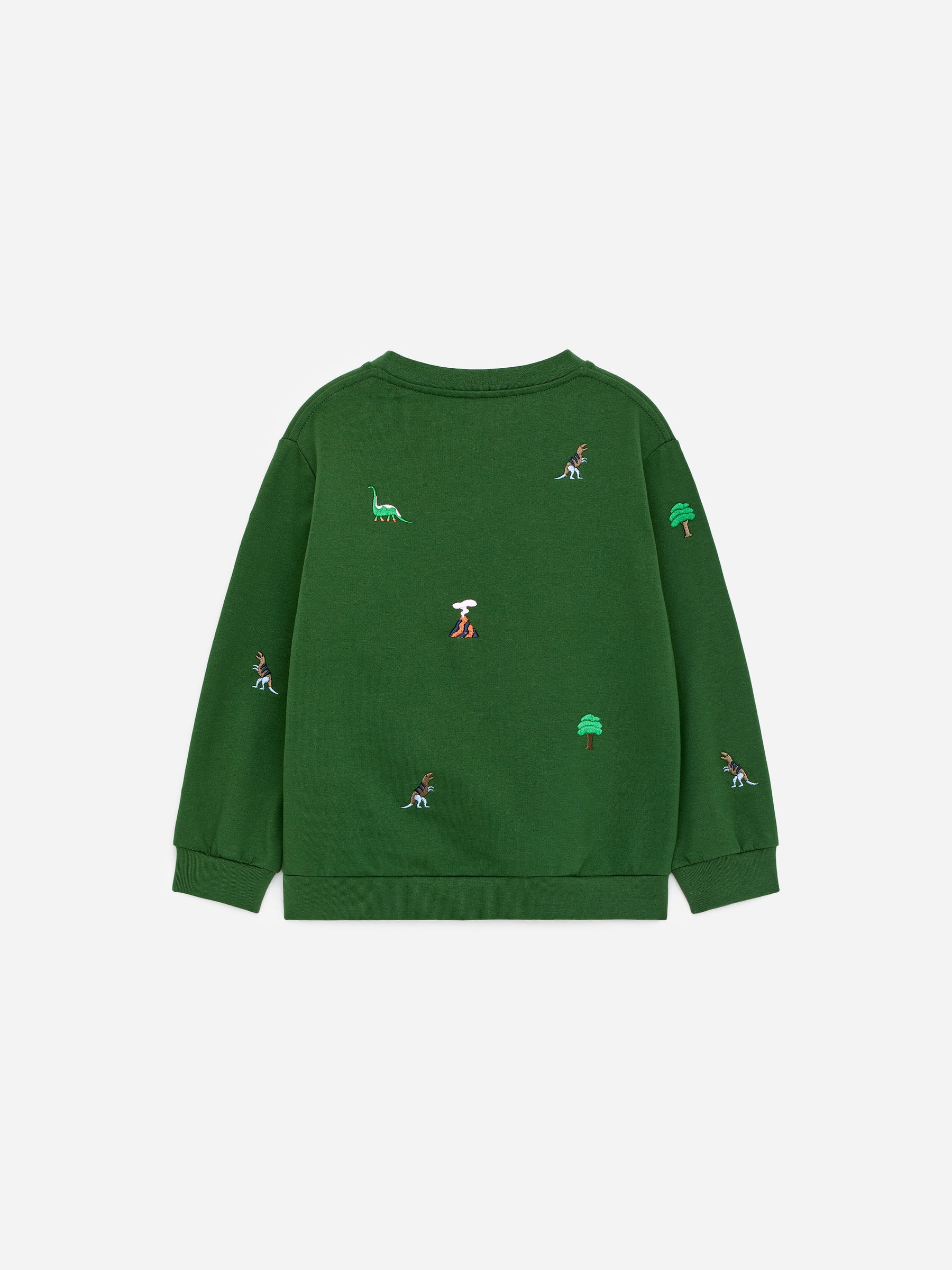 Terry Sweatshirt - Green - Relaxed fit - Children - StillMedia/DescriptiveStillLife - 1