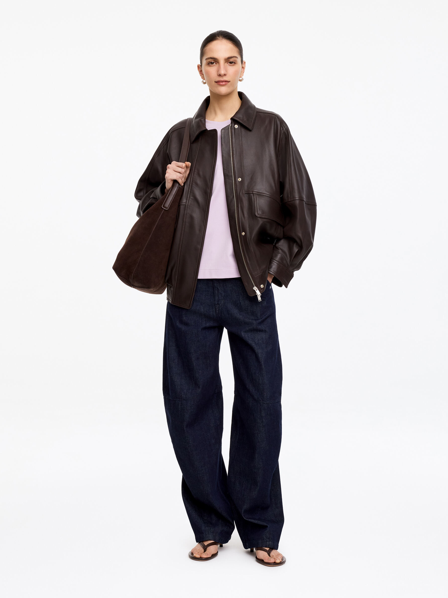 Formbeständiges Signature-T-Shirt - Lila - Regular Fit - Damen - StillMedia/Lookbook - 6