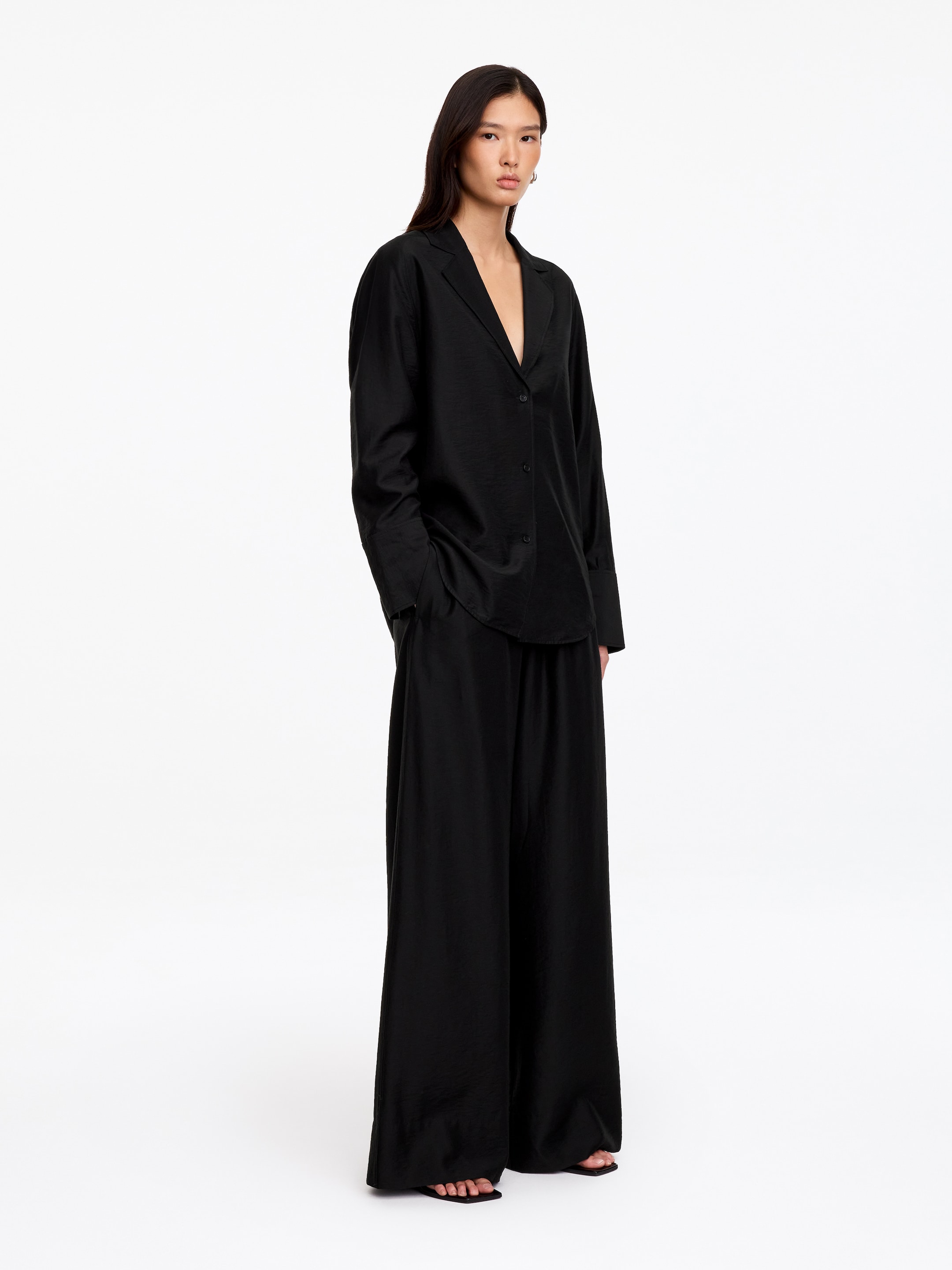 Relaxed Trousers - Black - Relaxed fit - women - StillMedia/Lookbook - 8