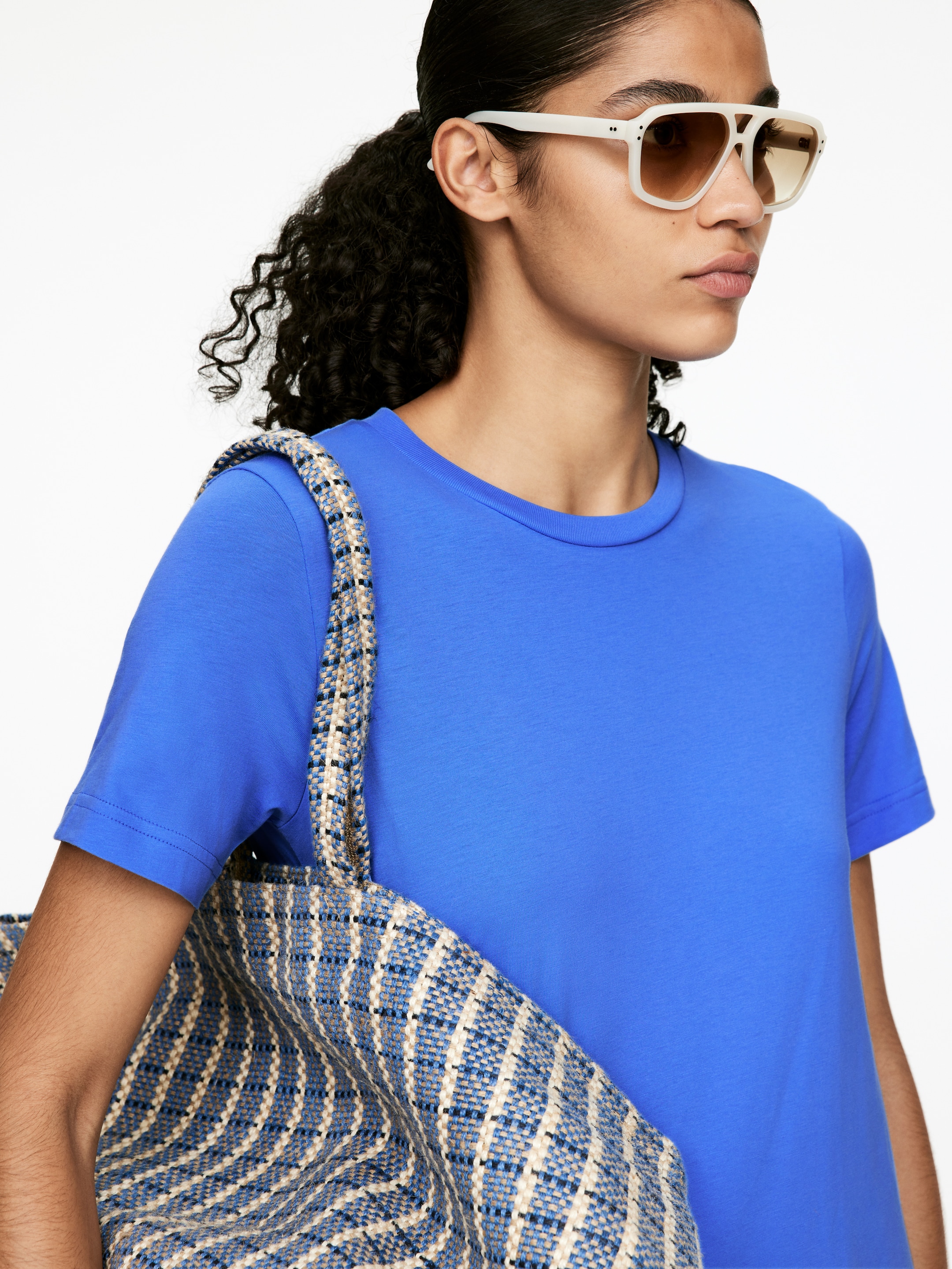 Größeres Bild anzeigen: T-Shirt-Maxikleid - Blau - Ladies | H&M AT 4