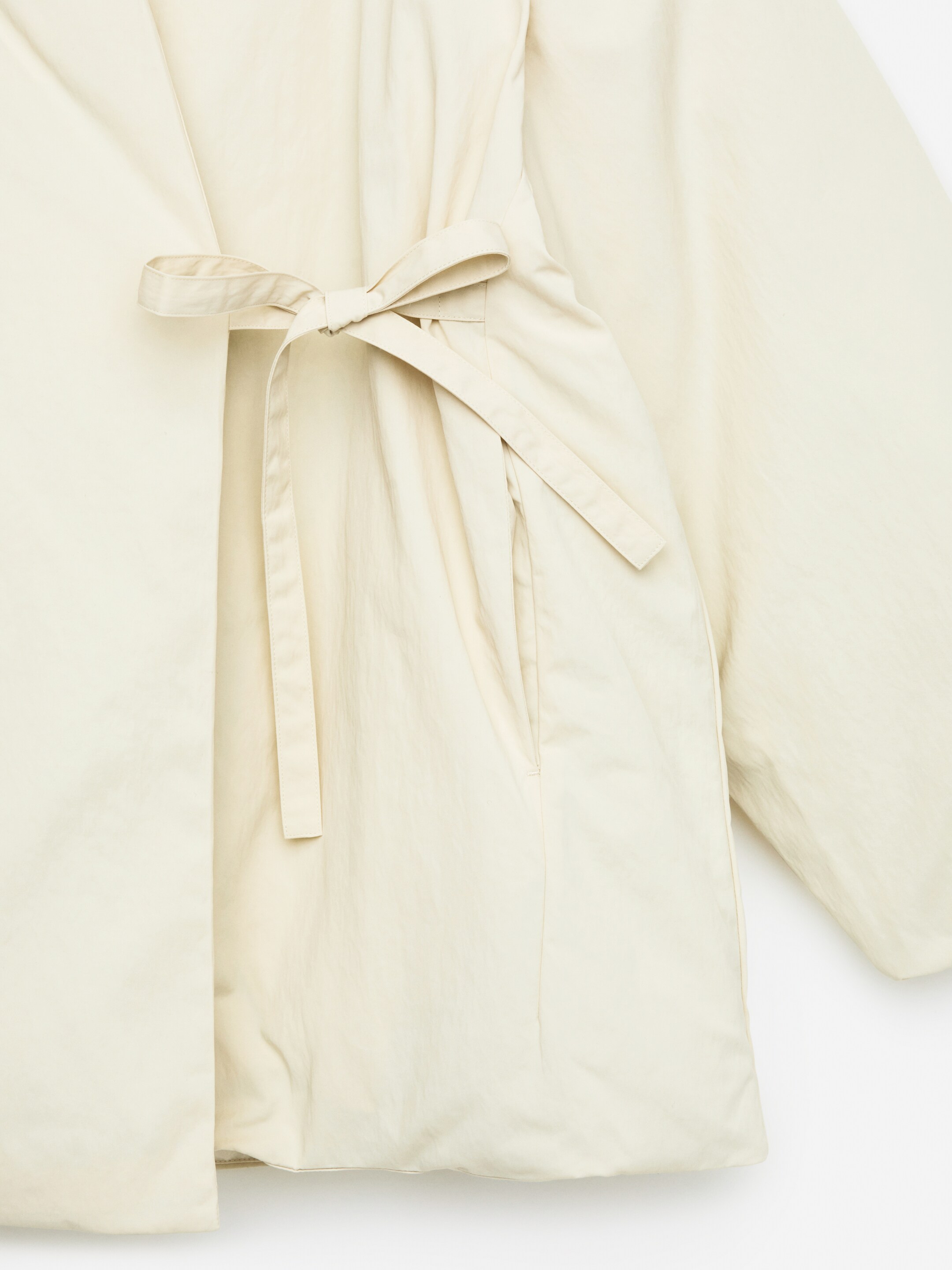 Agrandir l'image: Doudoune en satin - Blanc cassé - FEMME | H&M CH 2