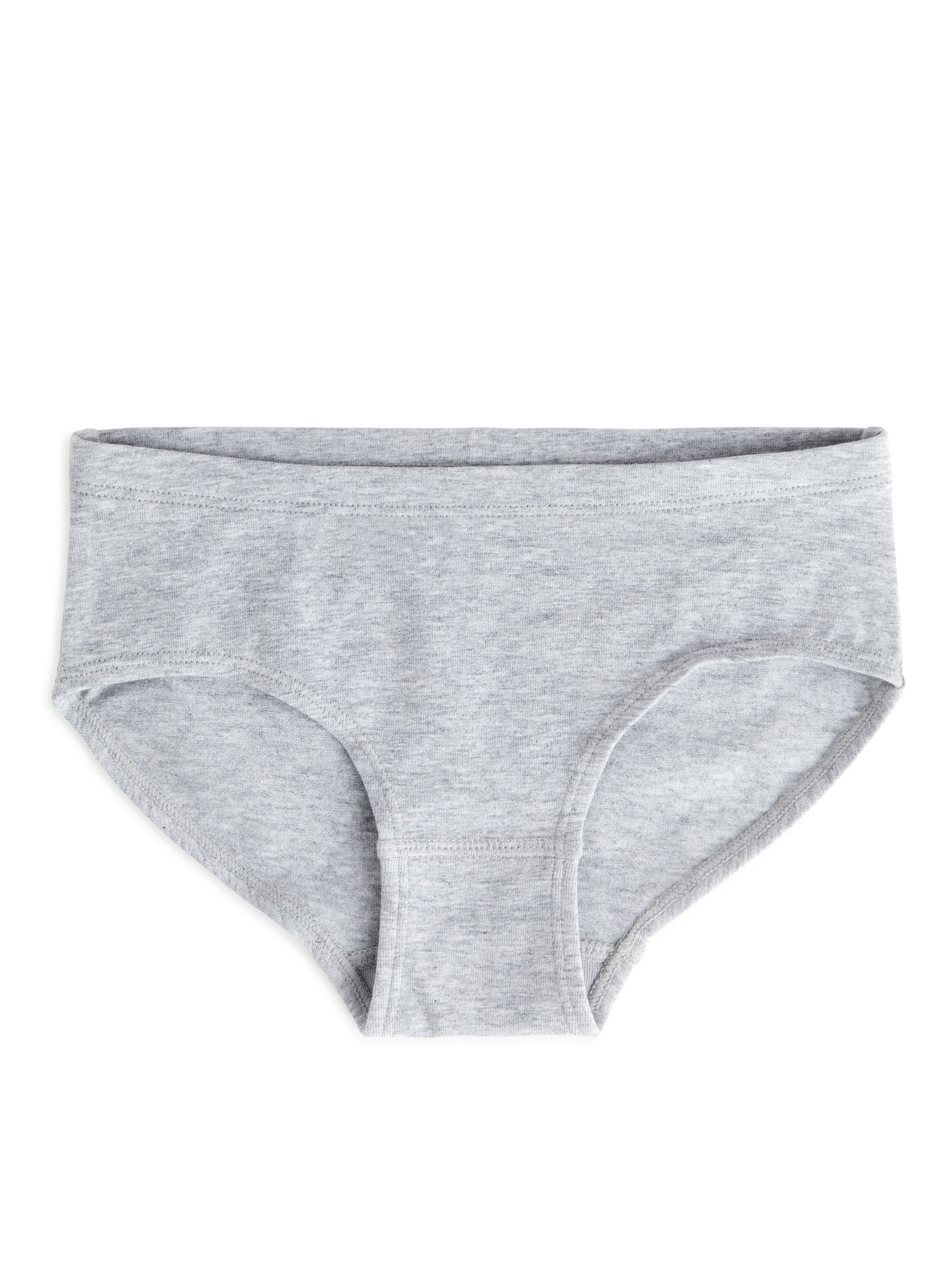 Slips aus Baumwolljersey, 3er-Set - Graumeliert - Regular Fit - Kinder - StillMedia/DescriptiveStillLife - 2