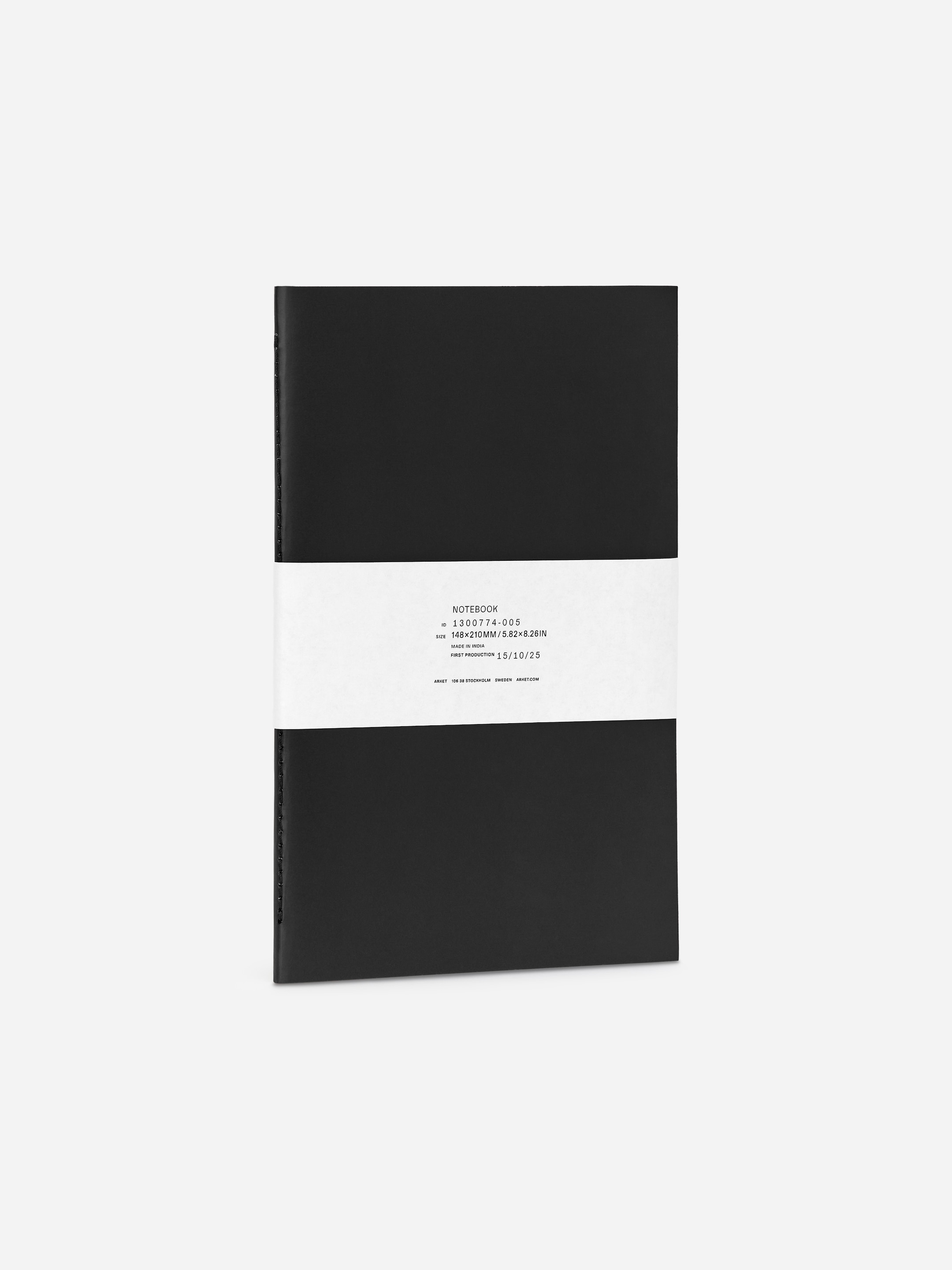 Notebook A5-#2E2E30-17917