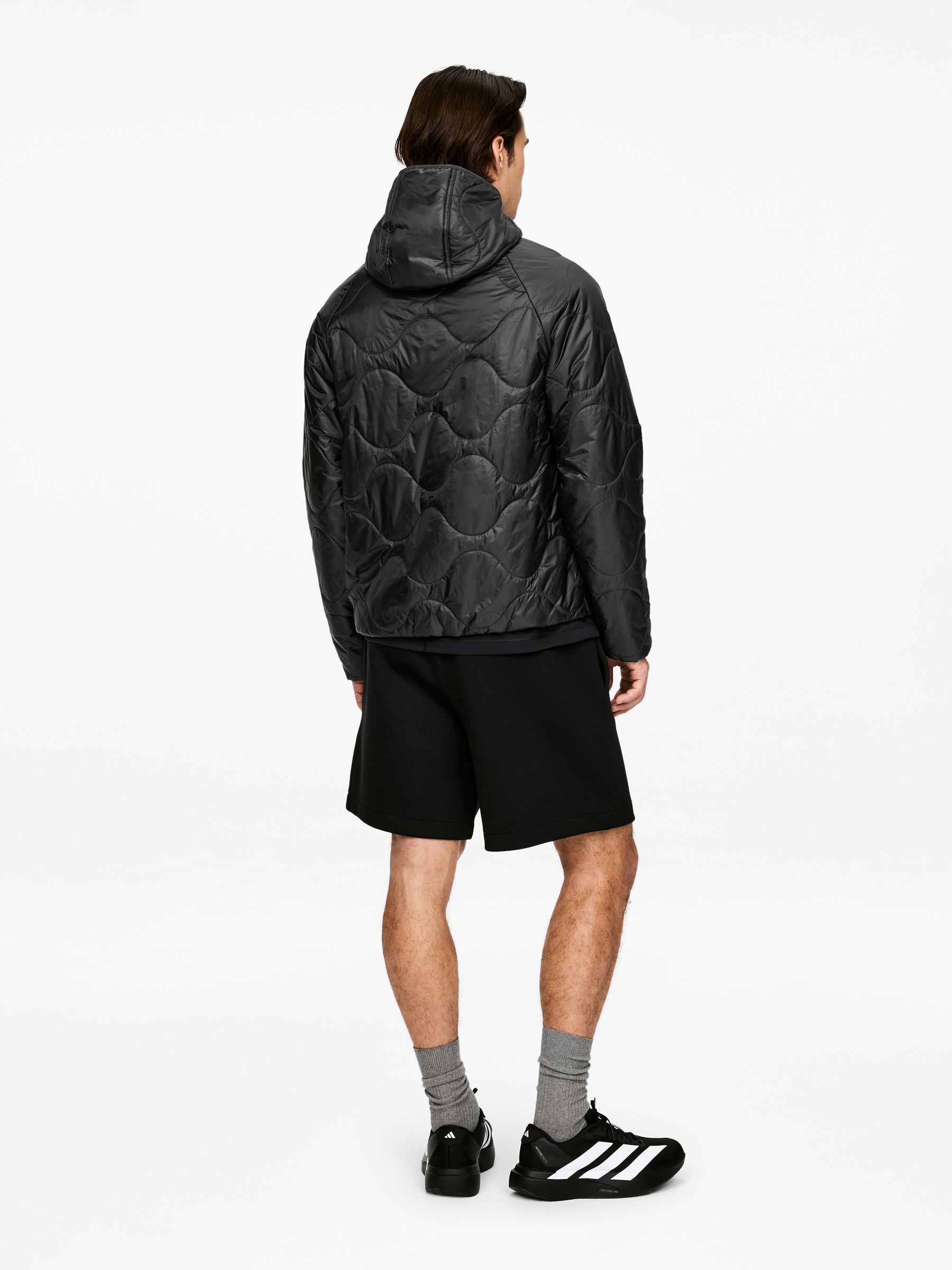 Veste matelassée à capuche - Bleu foncé - Regular fit - Homme - StillMedia/Lookbook - 5