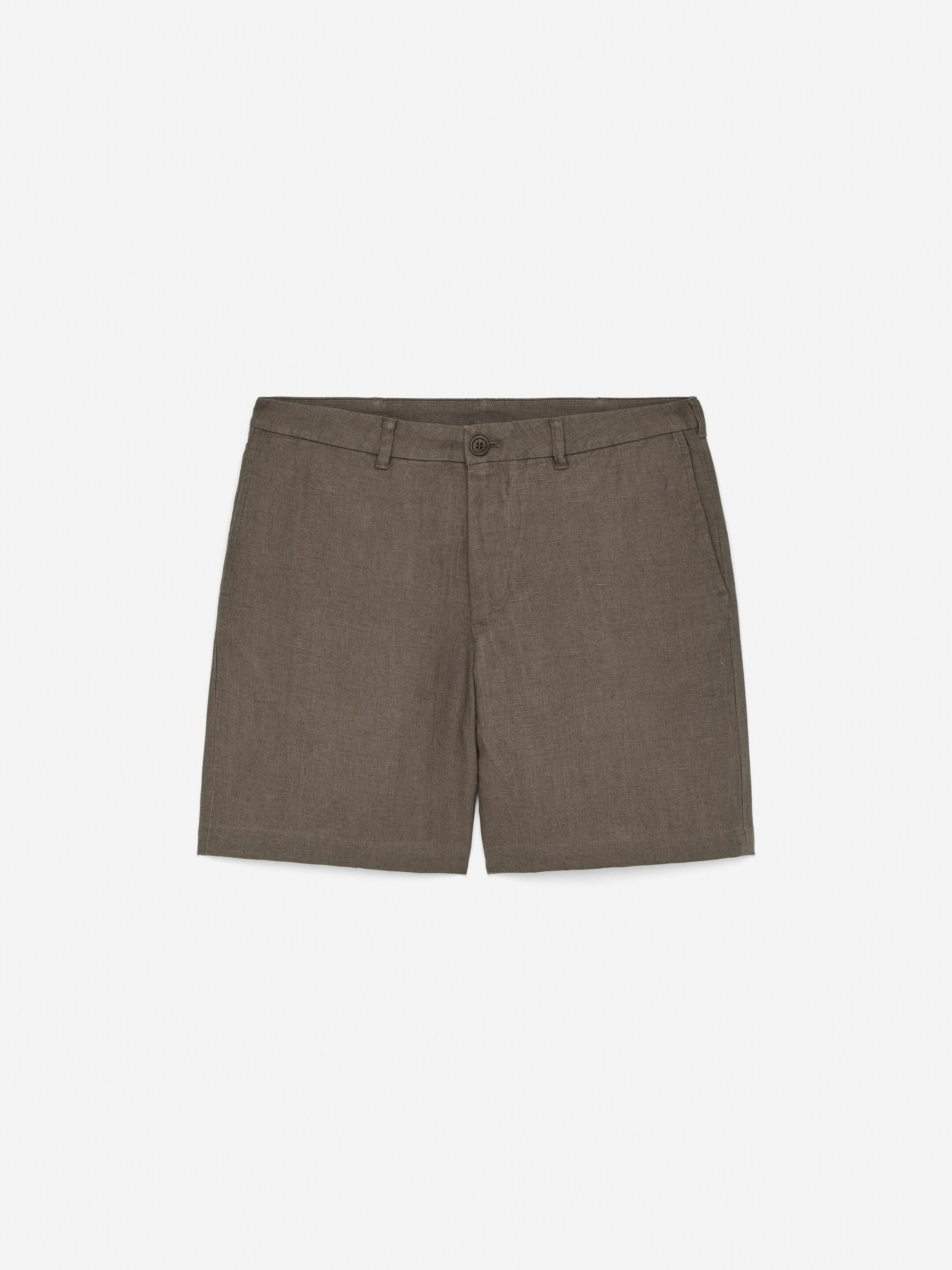Agrandir l'image: Short en lin - Taupe - HOMME | H&M BE 5