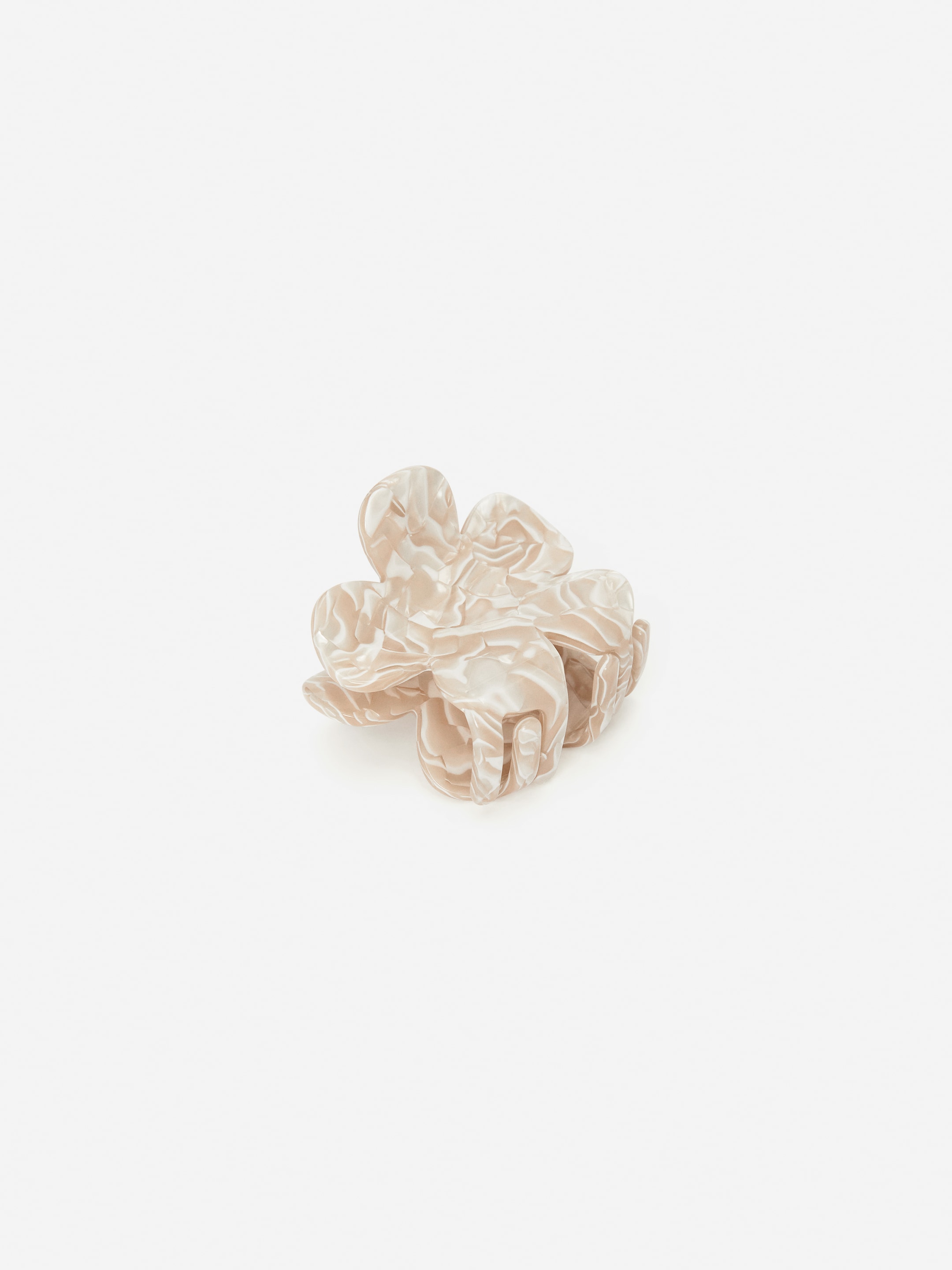 Flower Hair Claw - Beige Melange - Women - StillMedia/DescriptiveStillLife - 2