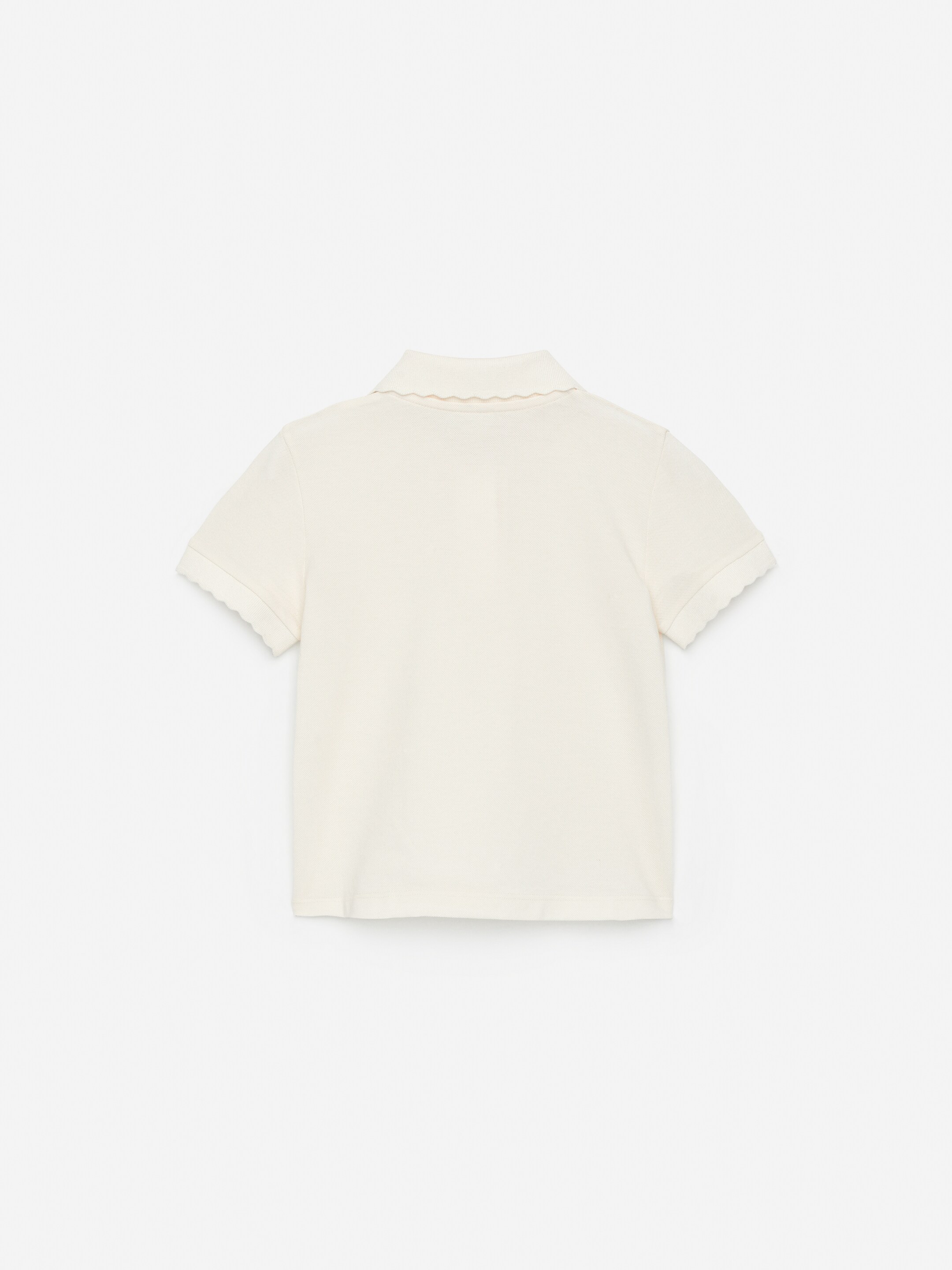 Se større billede: Poloshirt med tungekanter - Råhvid - BØRN | H&M DK 2