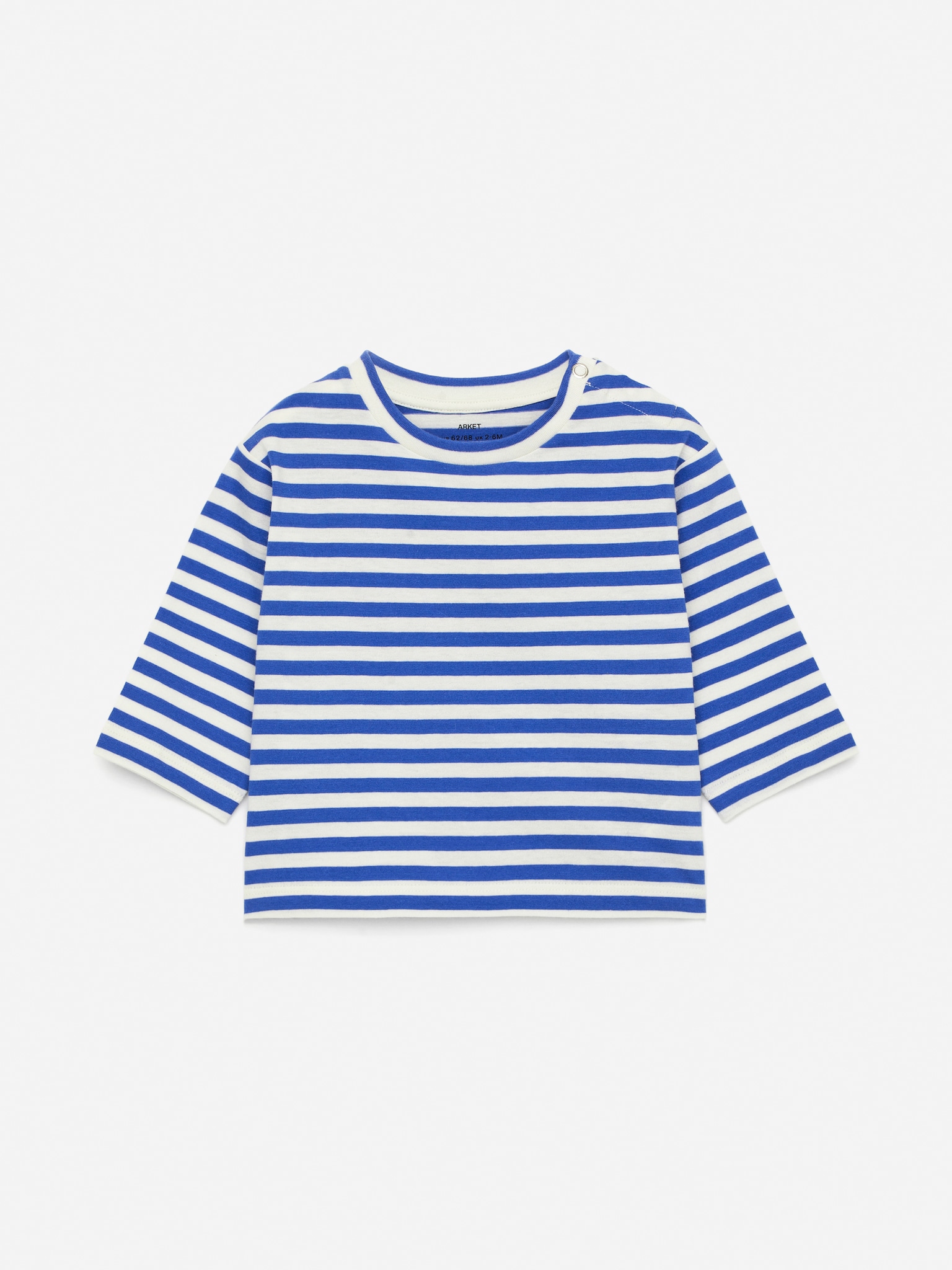 Top s dlouhým rukávem - Jasně modrá/Off White/Zelená/Modrá/Bílá/Zelená/Lila/Červená - 1