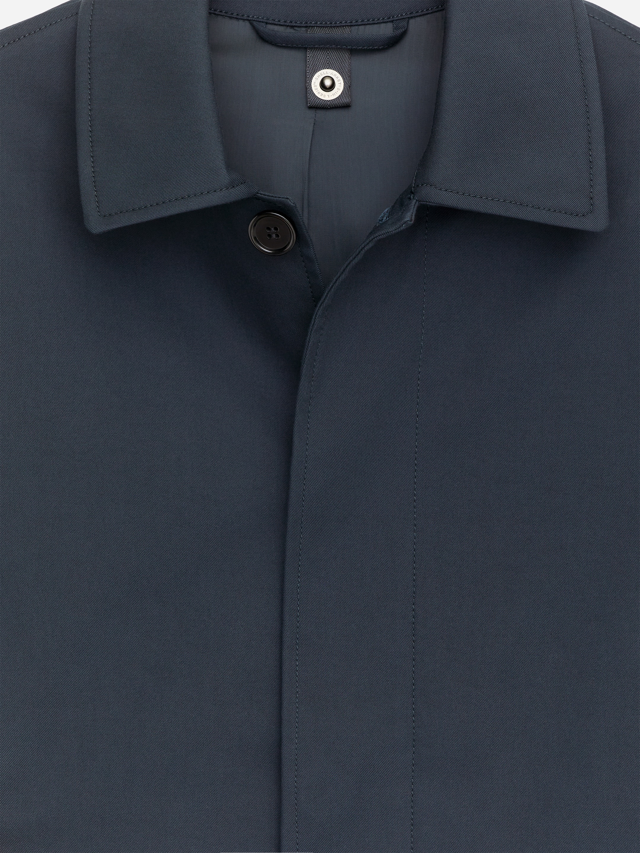 Relaxed Cotton Car Coat - Dark Blue - Relaxed fit - Men - StillMedia/DescriptiveDetail - 2