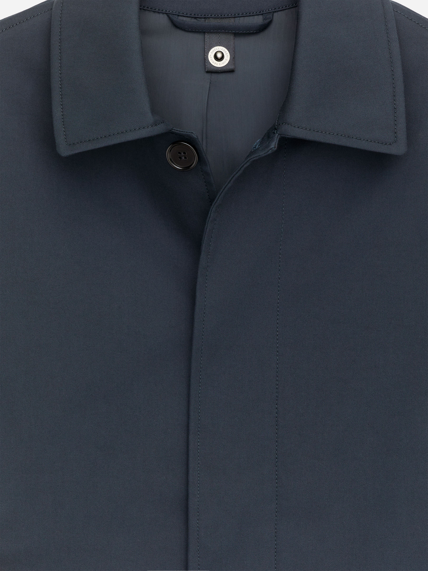 Relaxed Cotton Car Coat - Dark Blue - Relaxed fit - Men - StillMedia/DescriptiveDetail - 2