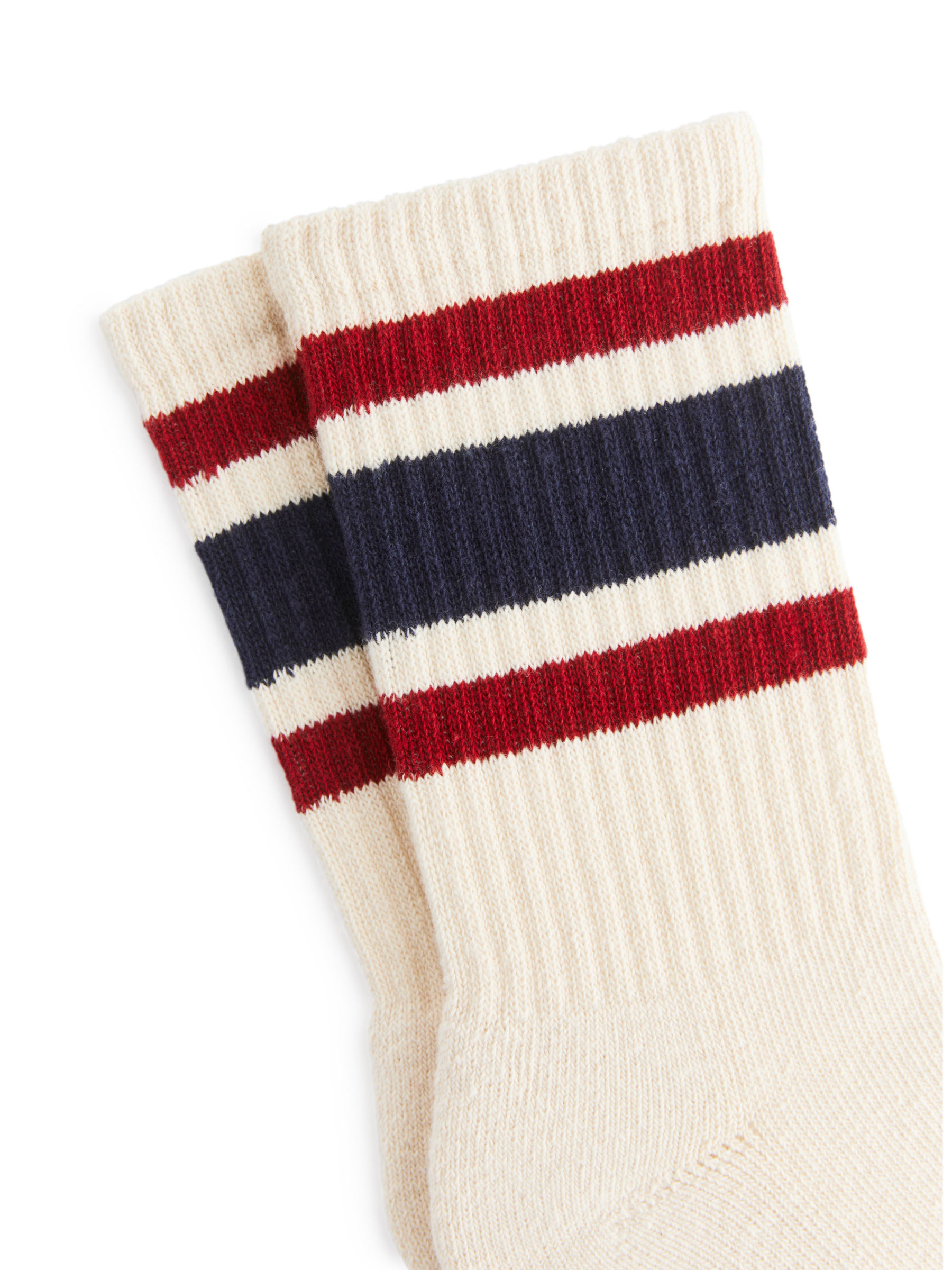 Sporty Cotton Socks - Off White/Multi Colour - Women - StillMedia/DescriptiveDetail - 1